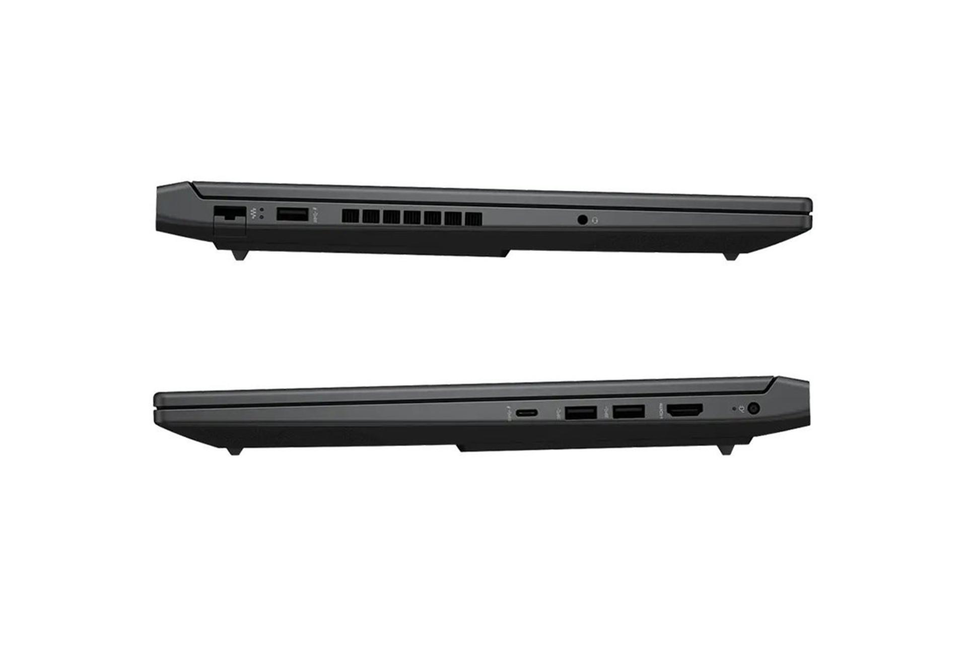لپ تاپ اچ پی HP Victus 16-R0328TX نمای جانبی و درگاه ها