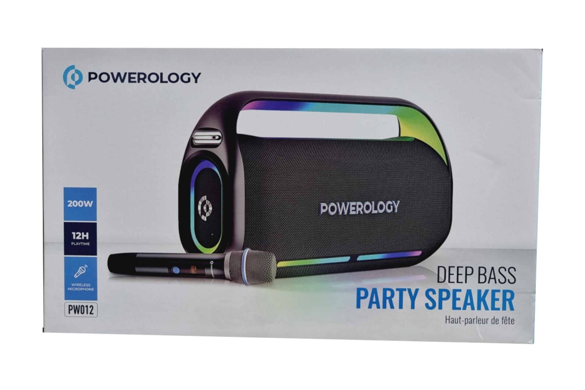 جعبه اسپیکر پاورولوجی Deep Bass Party