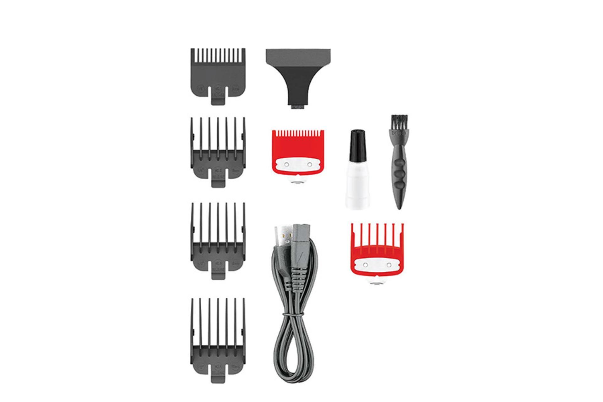 ماشین اصلاح وی جی آر VGR V-092 نمای لوازم همراه