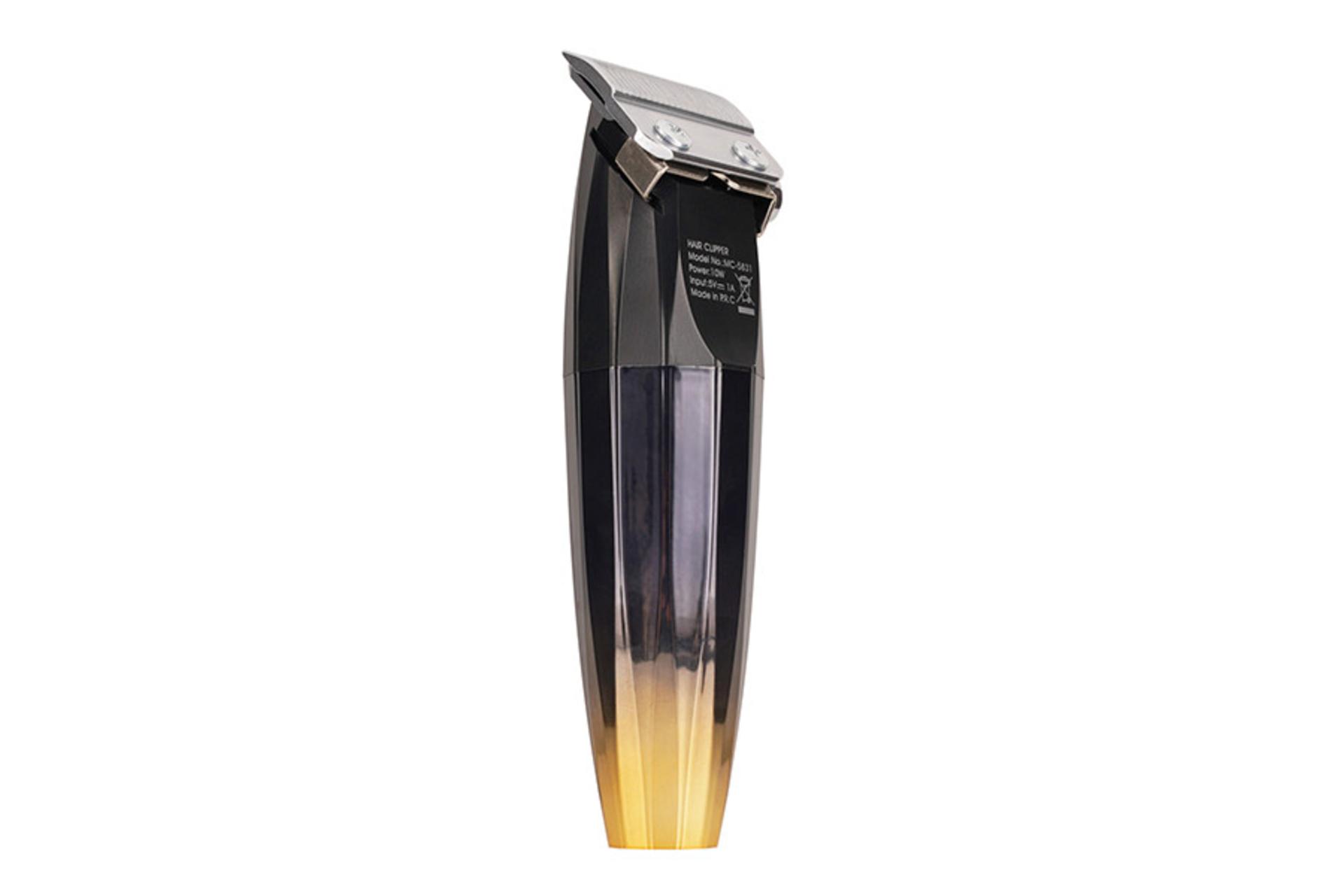 ماشین اصلاح مک استایلر MAC Styler MC-5831 نمای جانبی و پشت