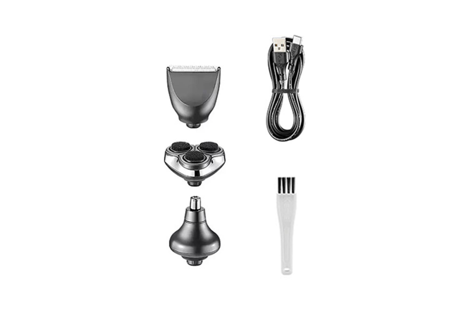 ماشین اصلاح کیمی Kemei KM-2193 نمای لوازم همراه