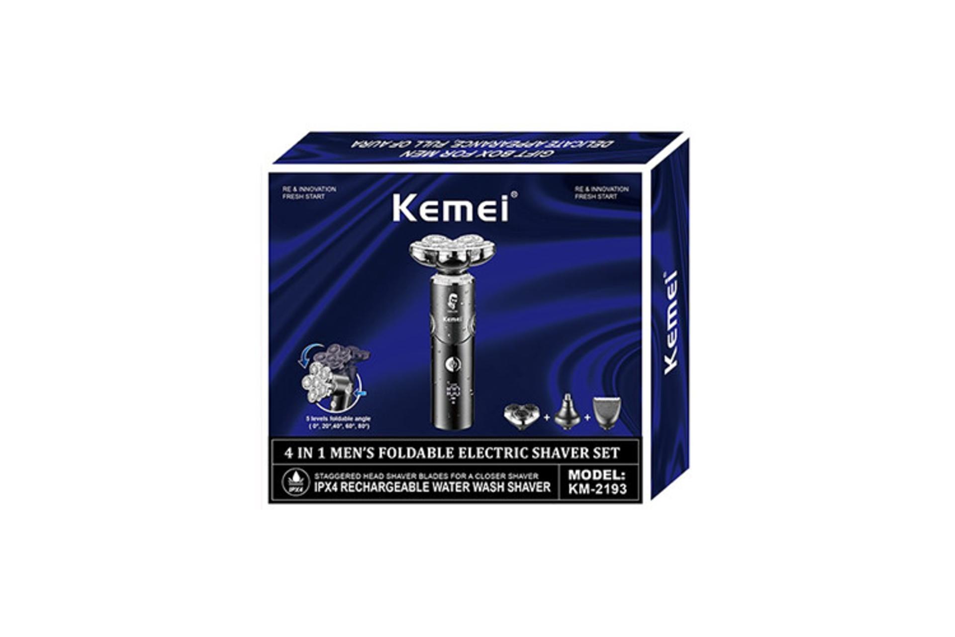 ماشین اصلاح کیمی Kemei KM-2193 نمای بسته بندی