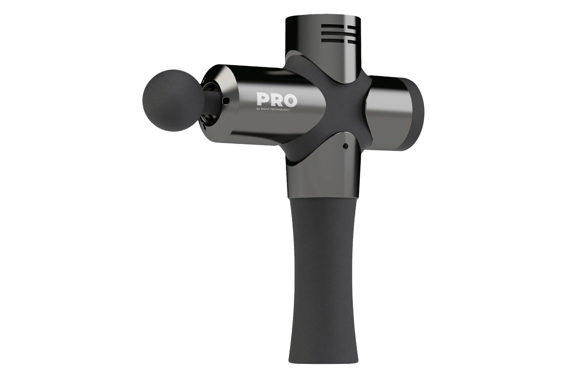 نمای نیمرخ ماساژور رایت تکنولوژی PRO با نمایش لوگو و سری ماساژ