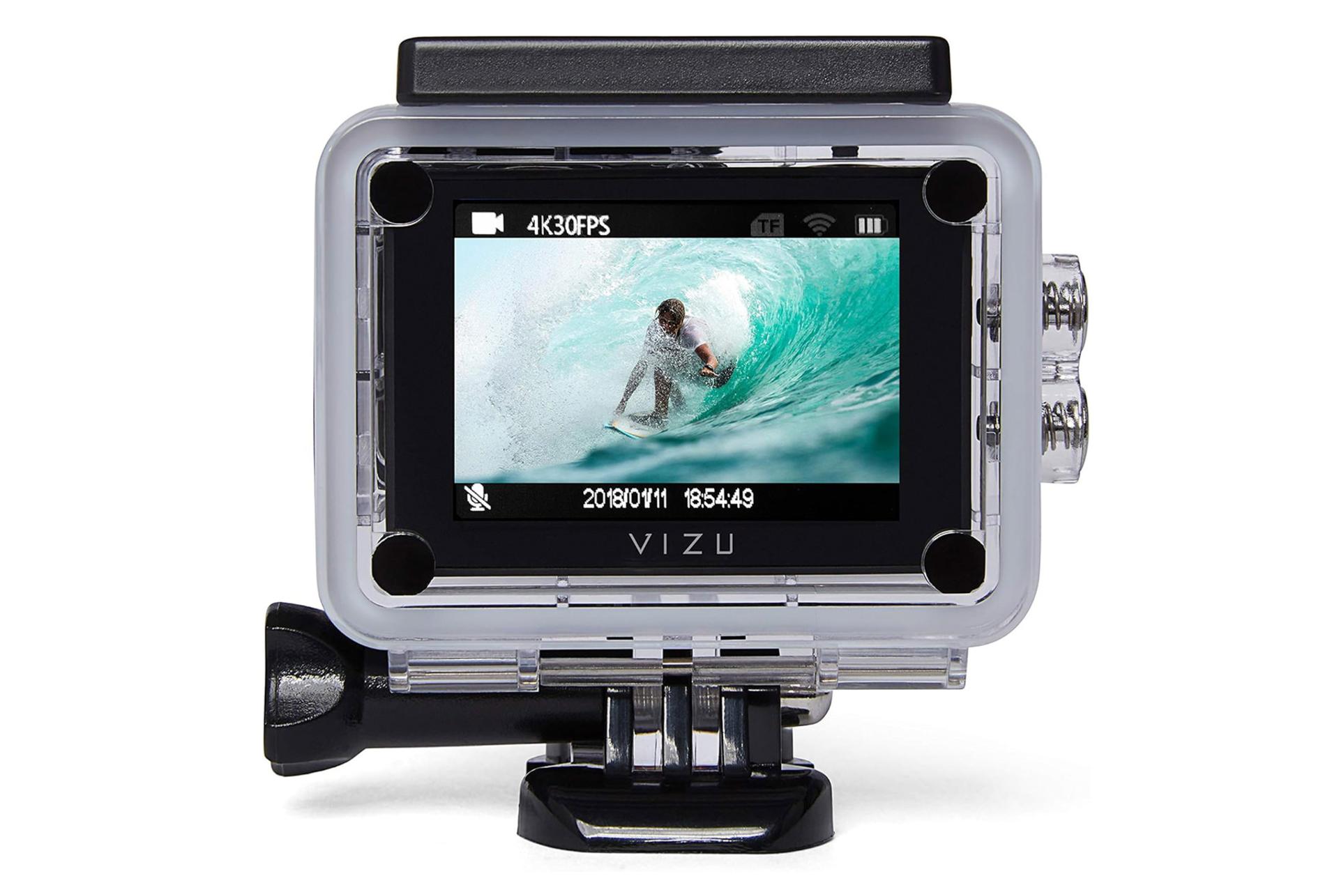 دوربین ویزو VISU Extreme X8S نمای نمایشگر