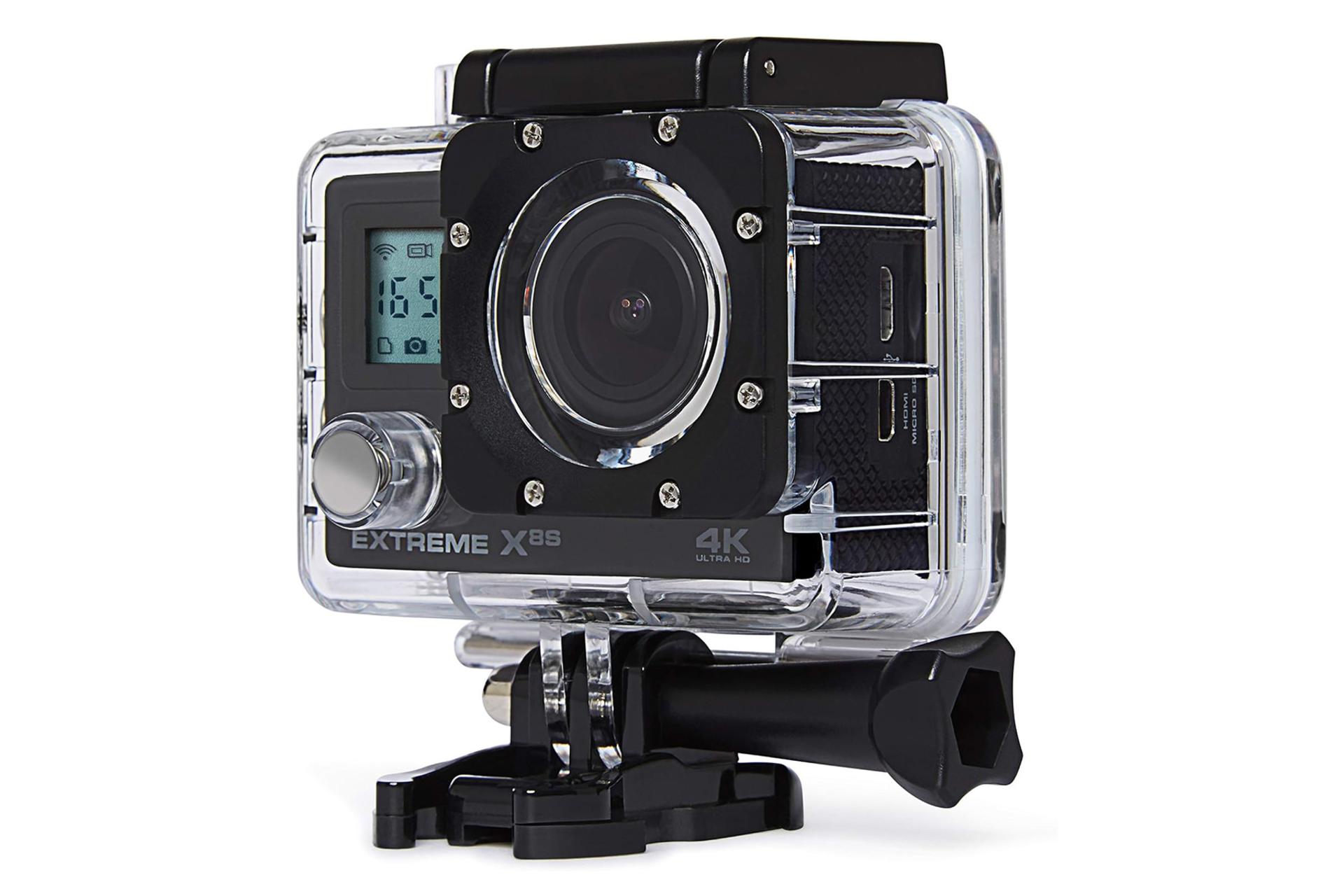 دوربین ویزو VISU Extreme X8S نمای جلو و راست