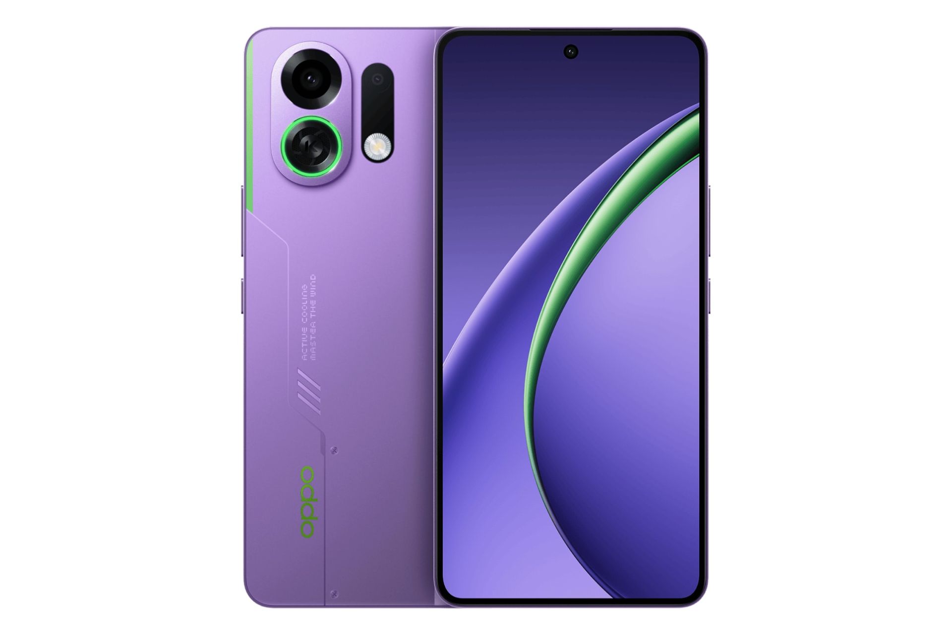 پنل جلو و پشت گوشی موبایل K13 توربو پرو اوپو بنفش / Oppo K13 Turbo Pro