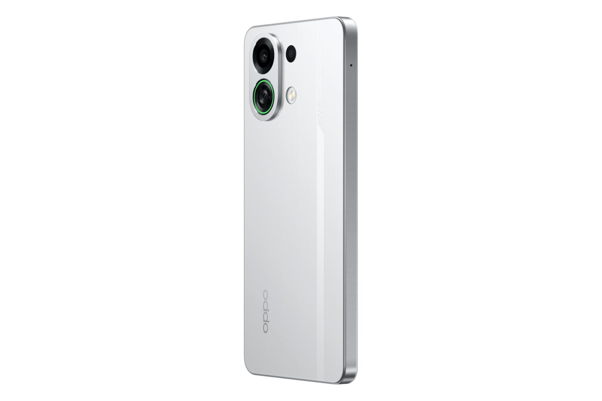 پنل پشت و چینش دوربین گوشی موبایل K13 توربو اوپو سفید / Oppo K13 Turbo
