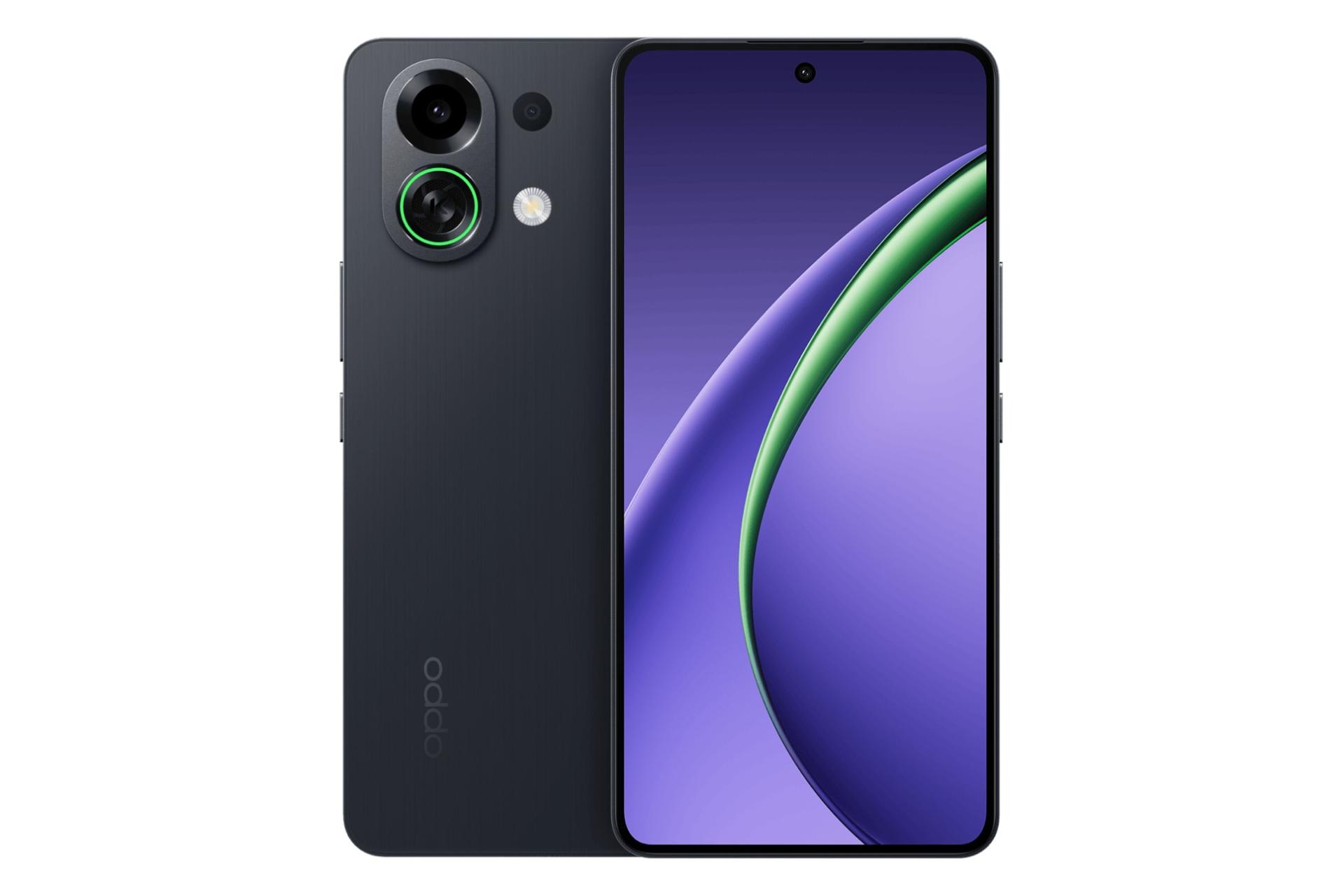 پنل جلو و پشت گوشی موبایل K13 توربو اوپو مشکی / Oppo K13 Turbo