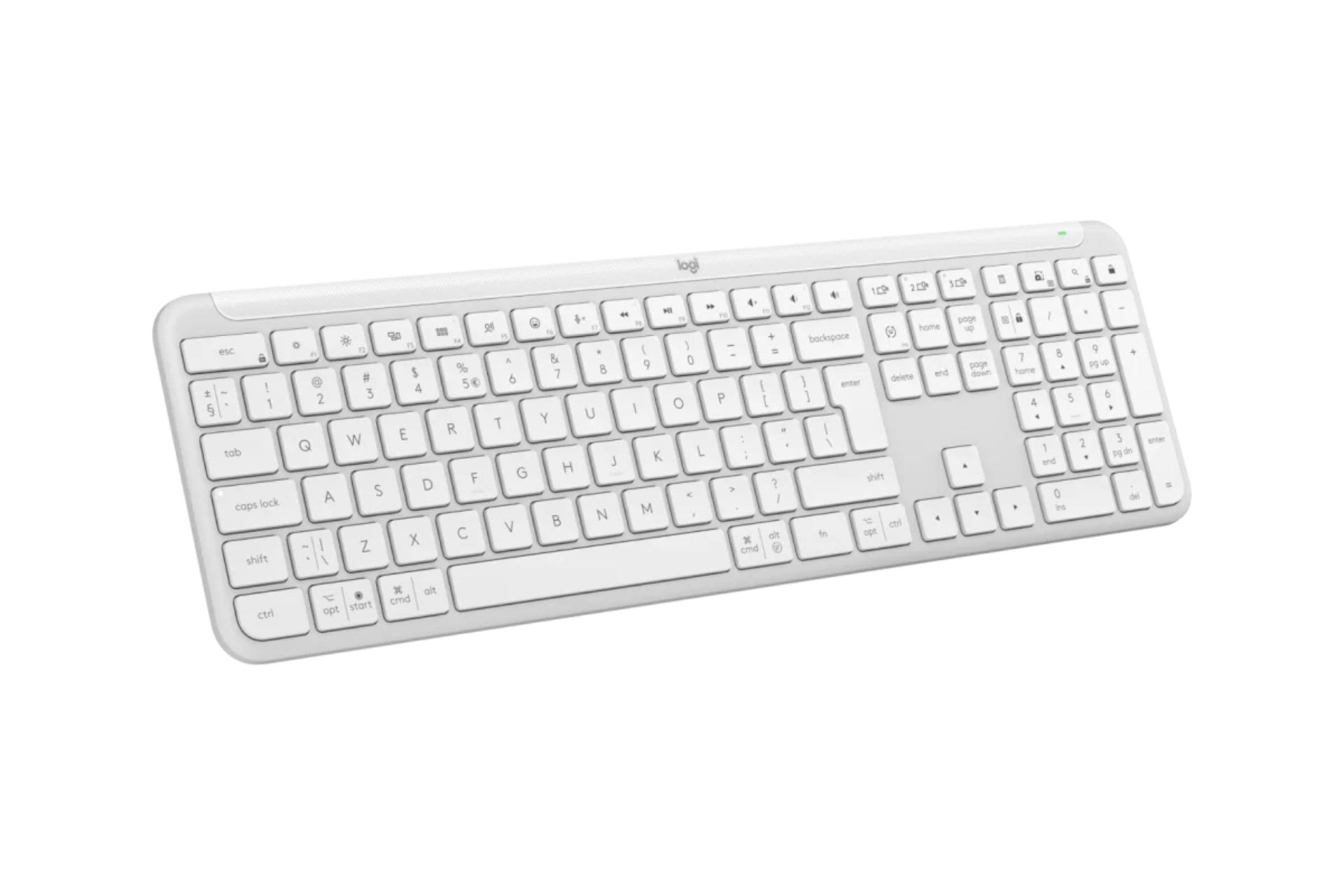 ابعاد و اندازه کیبورد لاجیتک Signature Slim Keyboard K950
