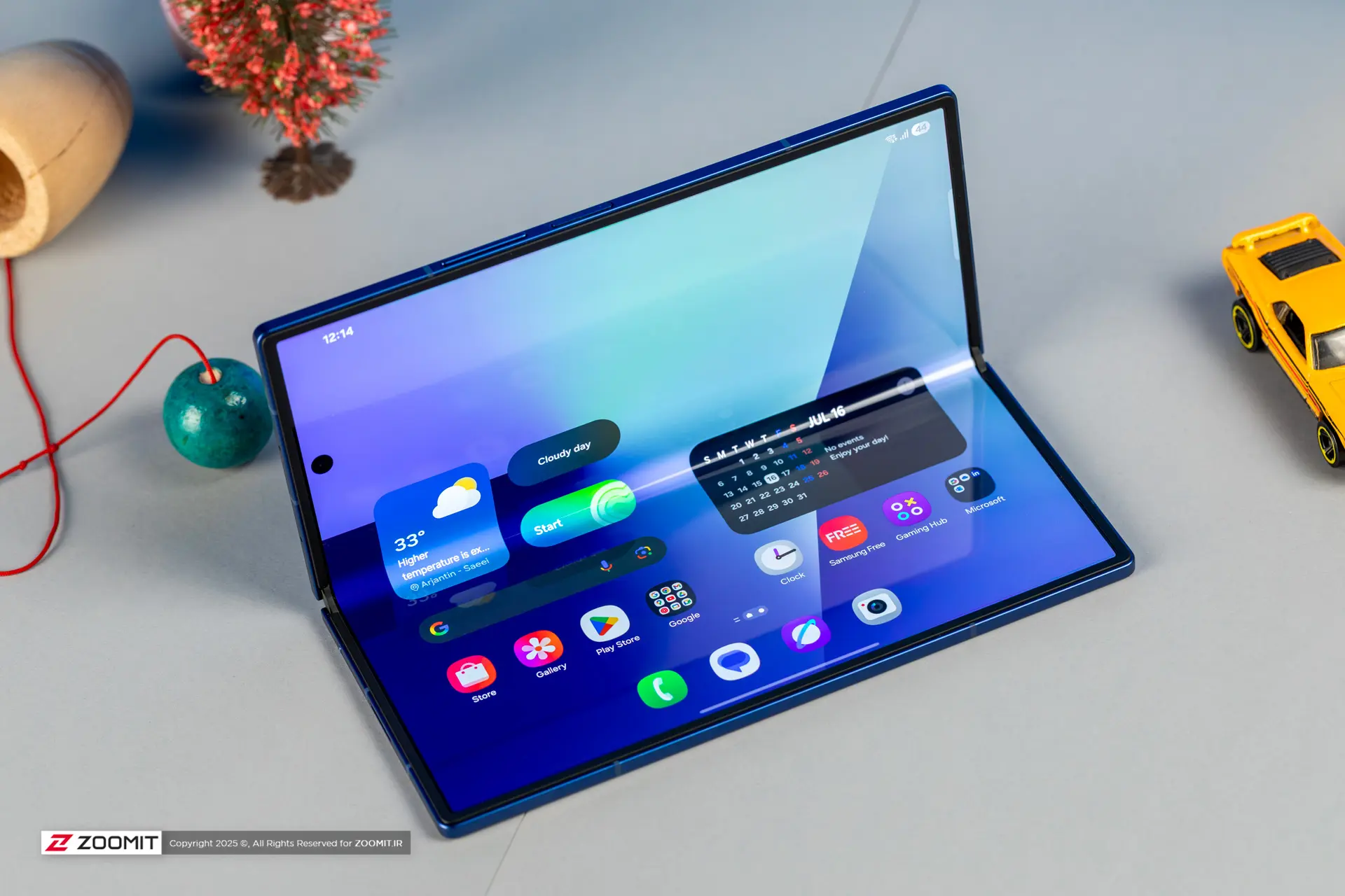 نمایشگر داخلی Galaxy Z Fold7 