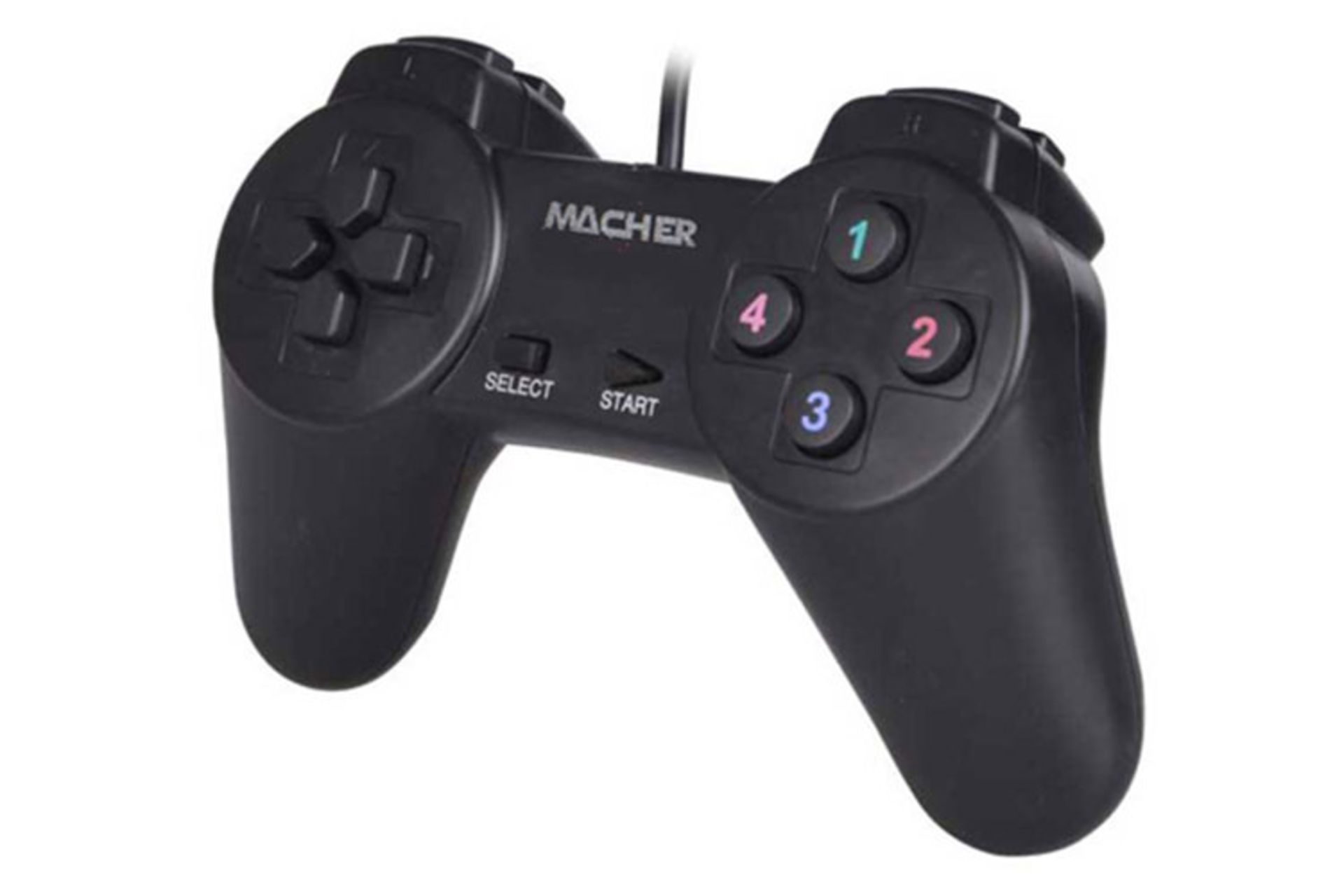 دسته بازی مچر Macher MR-55 نمای بالا و جانبی