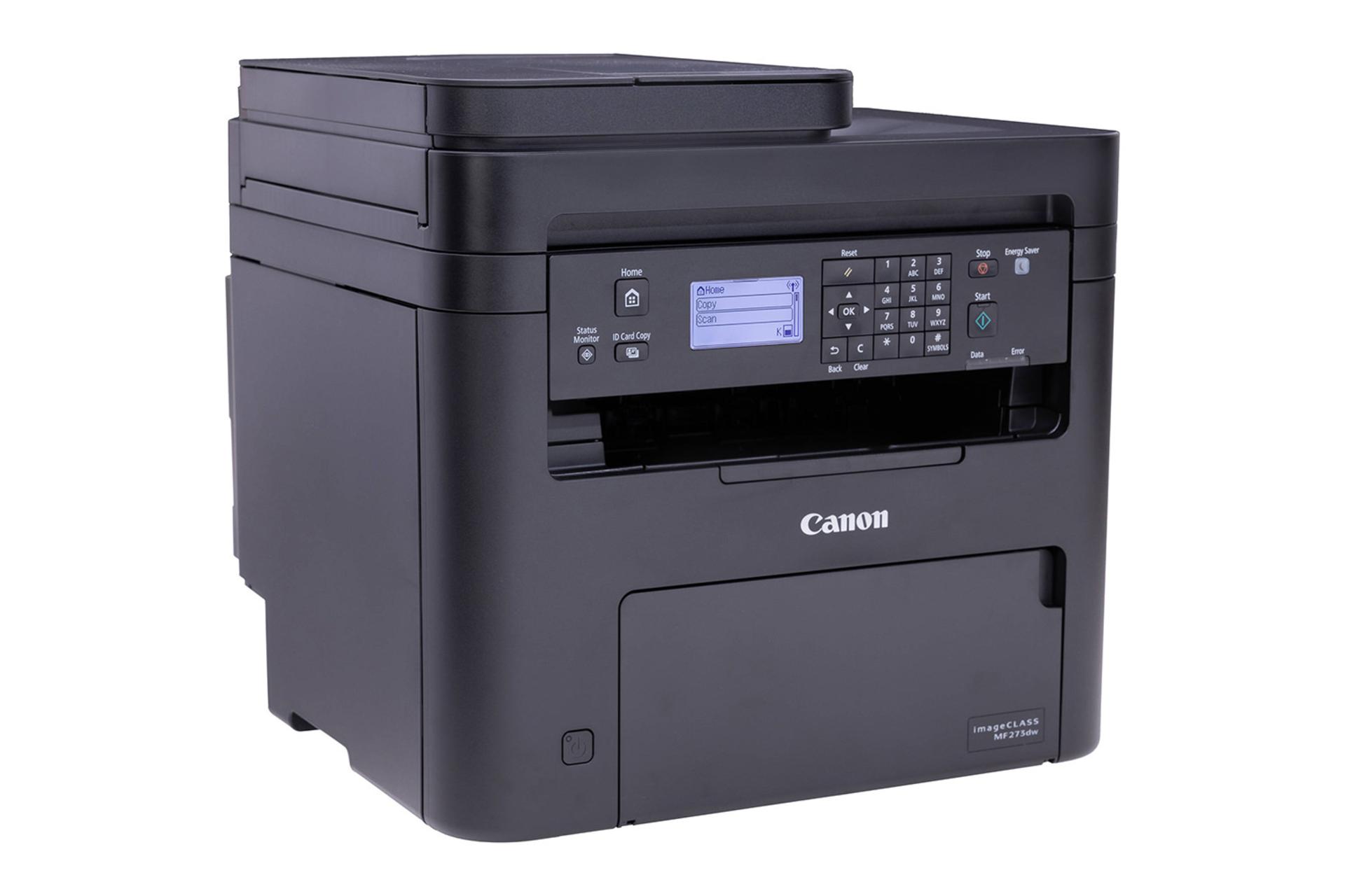 پرینتر کانن Canon MF273dw نمای جلو و چپ