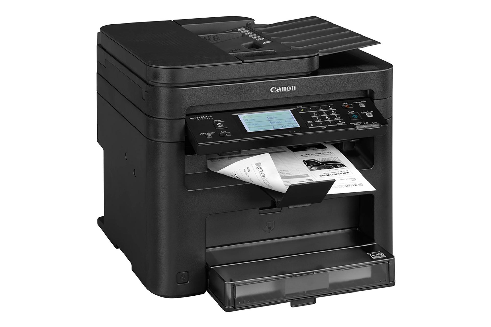 پرینتر کانن Canon MF229dw نمای جلو و چپ