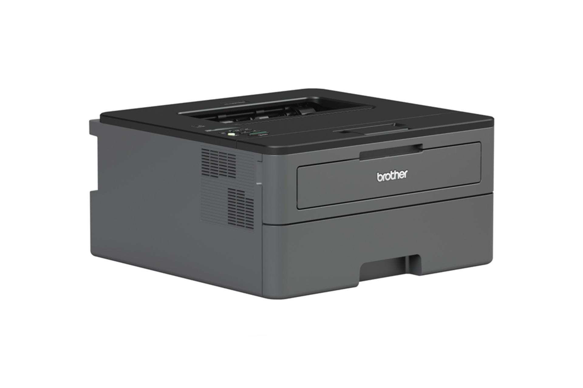 پرینتر برادر Brother HL-L2375DW نمای جلو و چپ