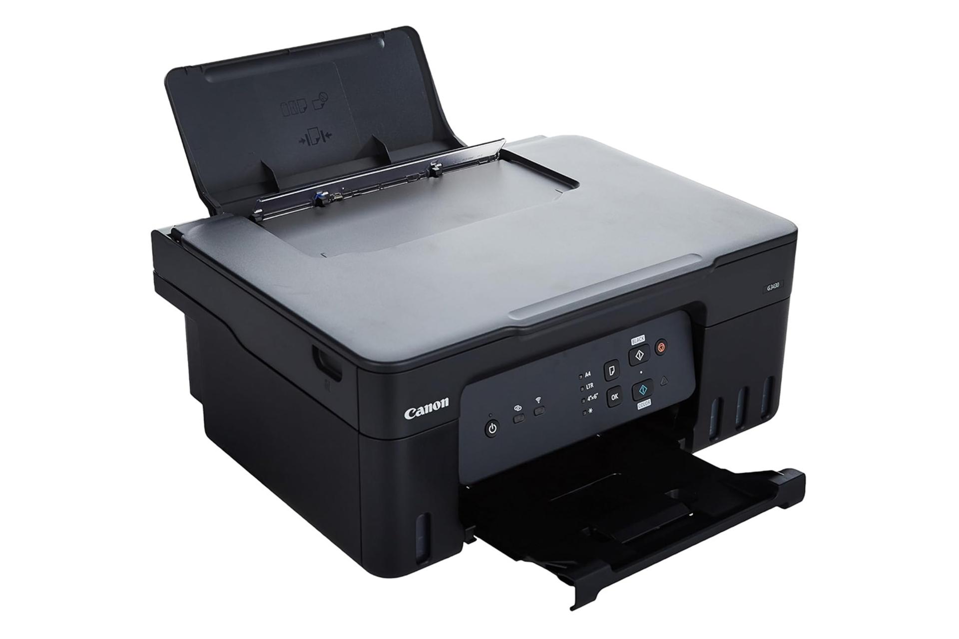 پرینتر کانن Canon PIXMA G3430 نمای جلو و بالا