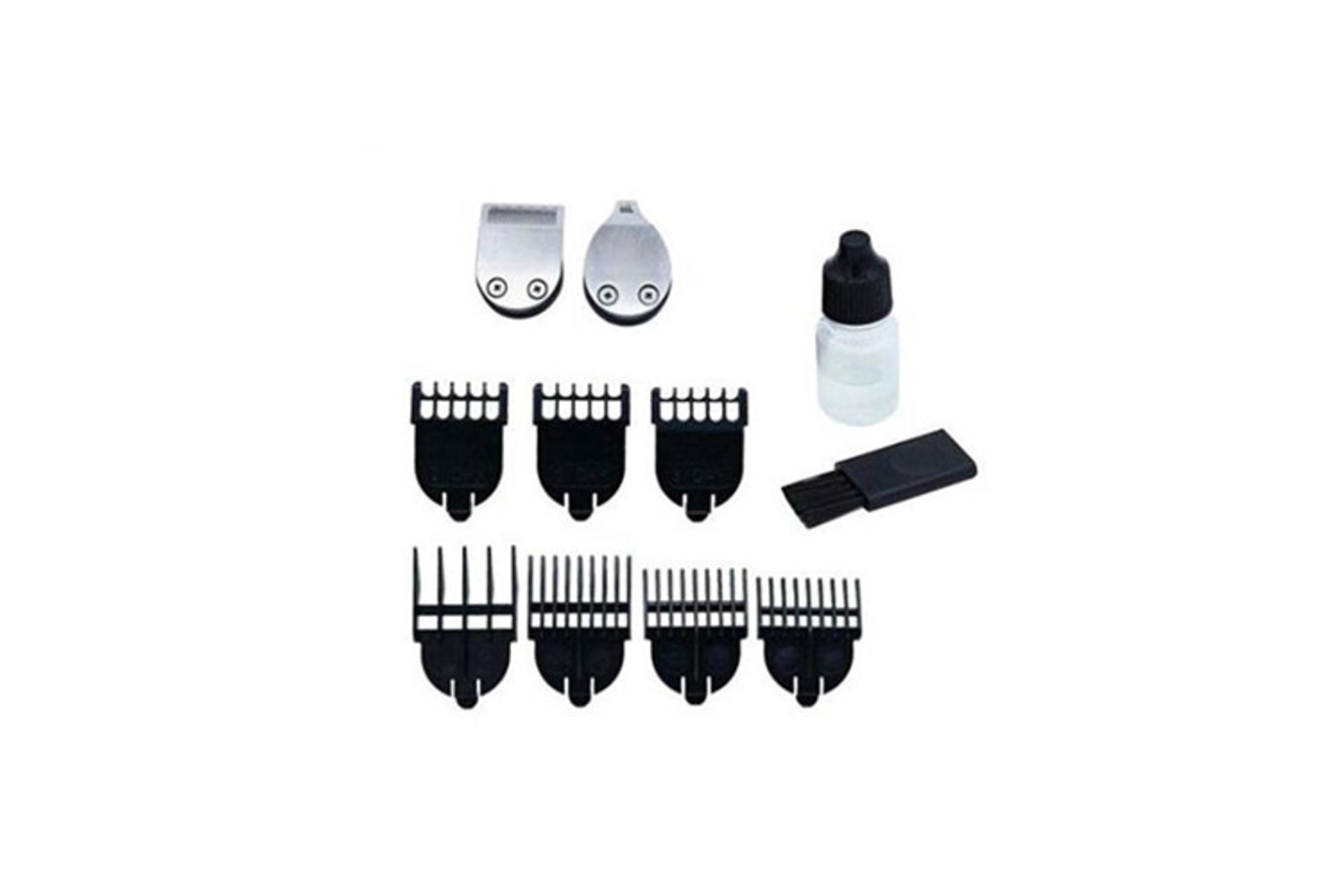 ماشین اصلاح جیمی Gemei GM-830 نمای لوازم همراه