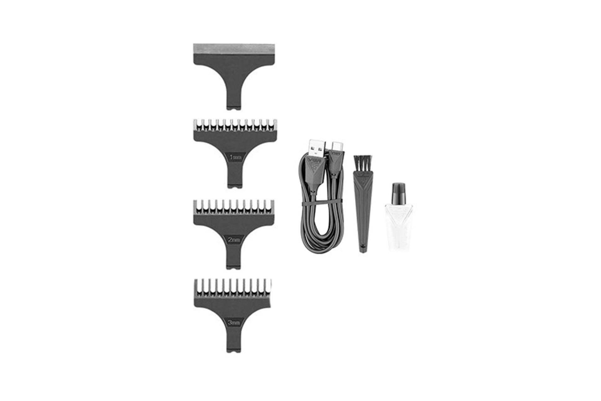 ماشین اصلاح وی جی آر VGR V-985 نمای لوازم همراه