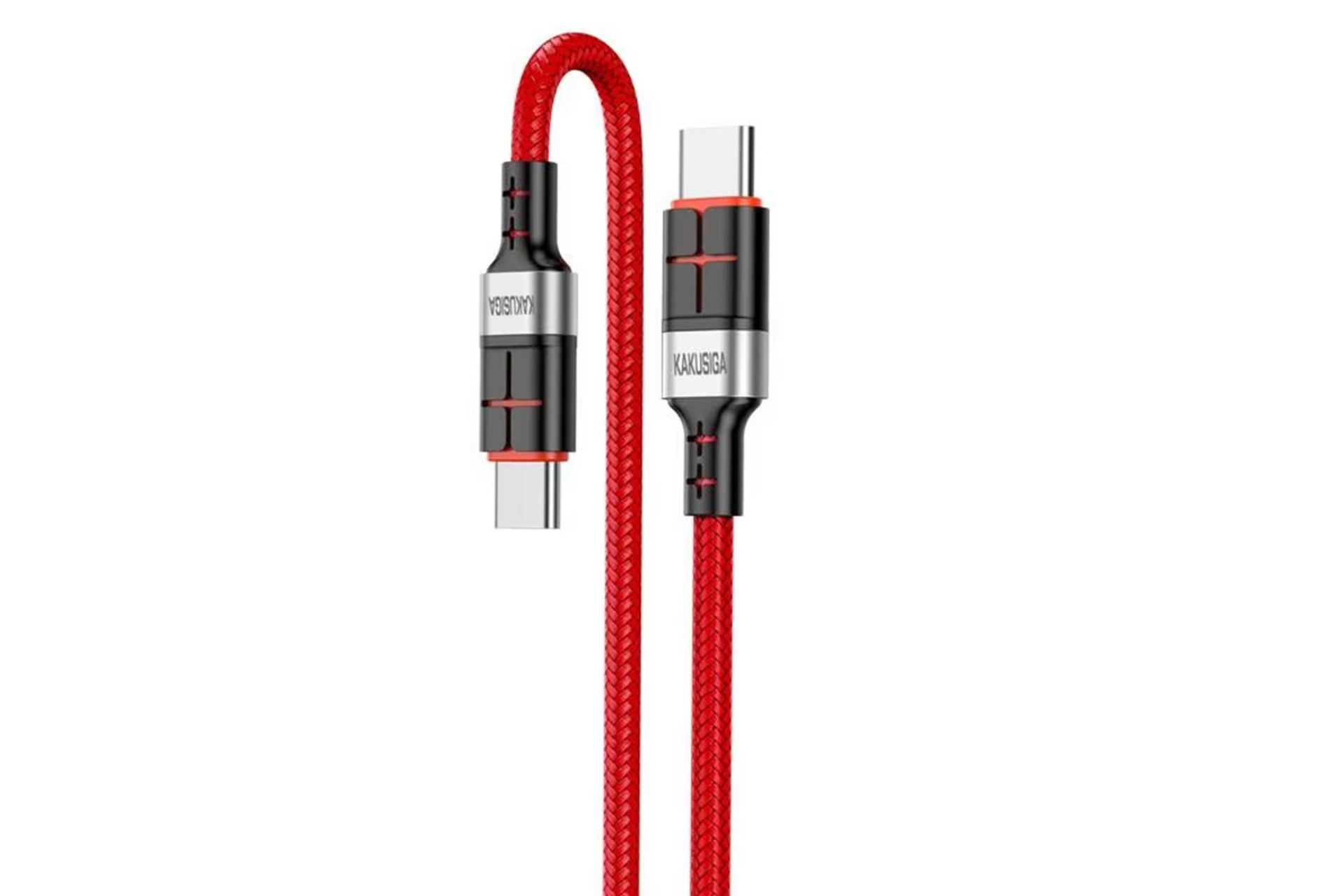 کابل شارژ USB کاکوسیگا Type-C به Type-C مدل KSC-696 با طول 1 متر