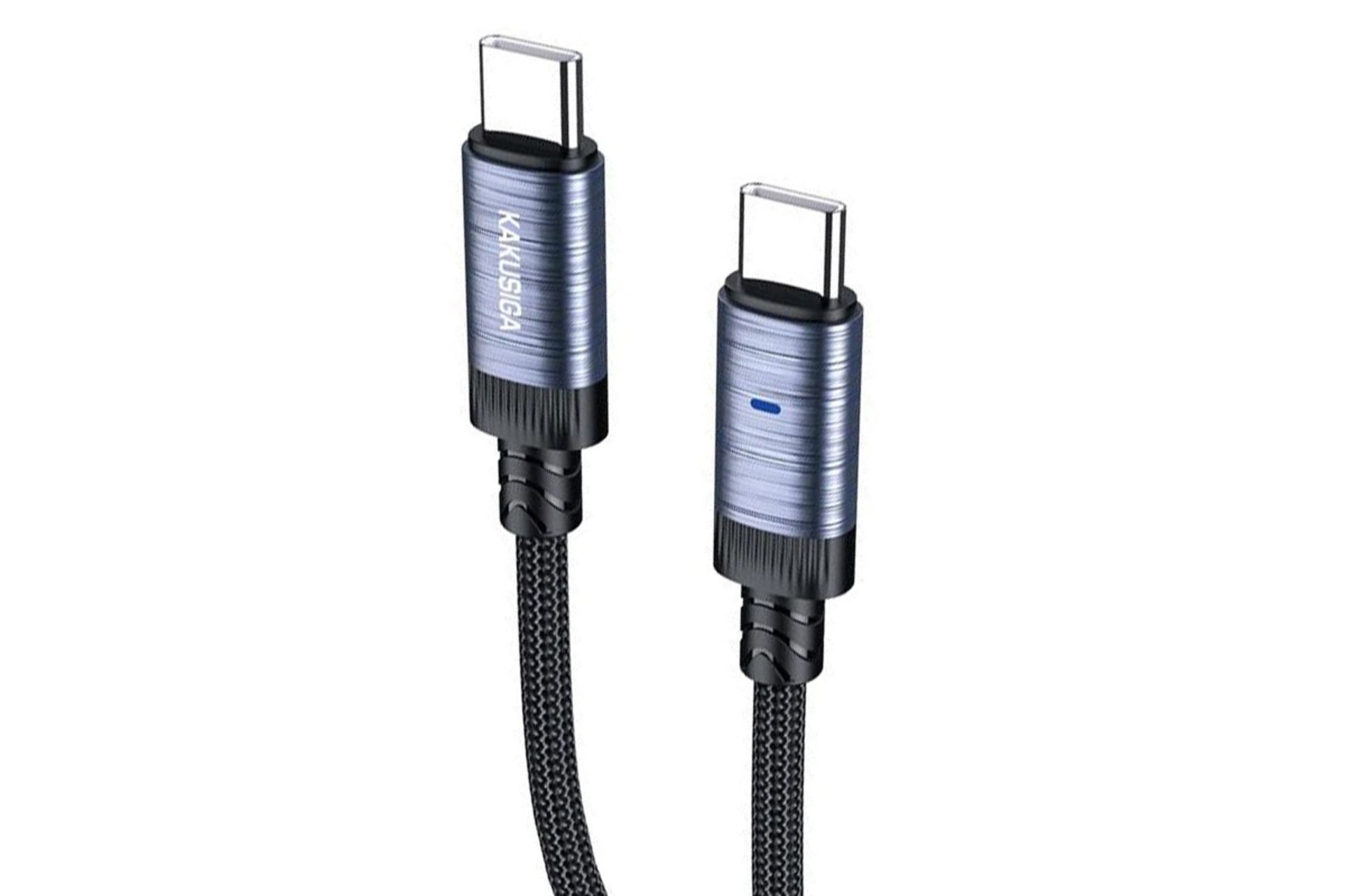 کابل شارژ USB کاکوسیگا Type-C به Type-C مدل KSC-972 با طول 1.2 متر