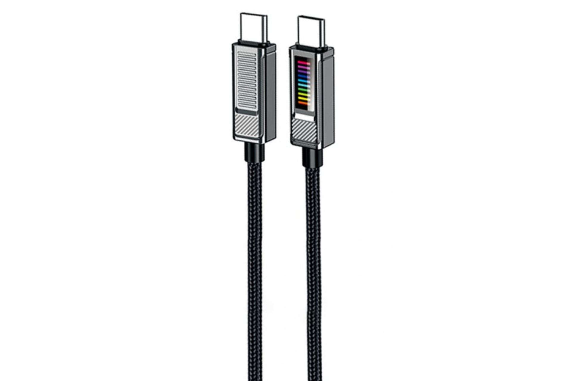 کابل شارژ USB کاکوسیگا Type-C به Type-C مدل KSC-986 با طول 1.2 متر
