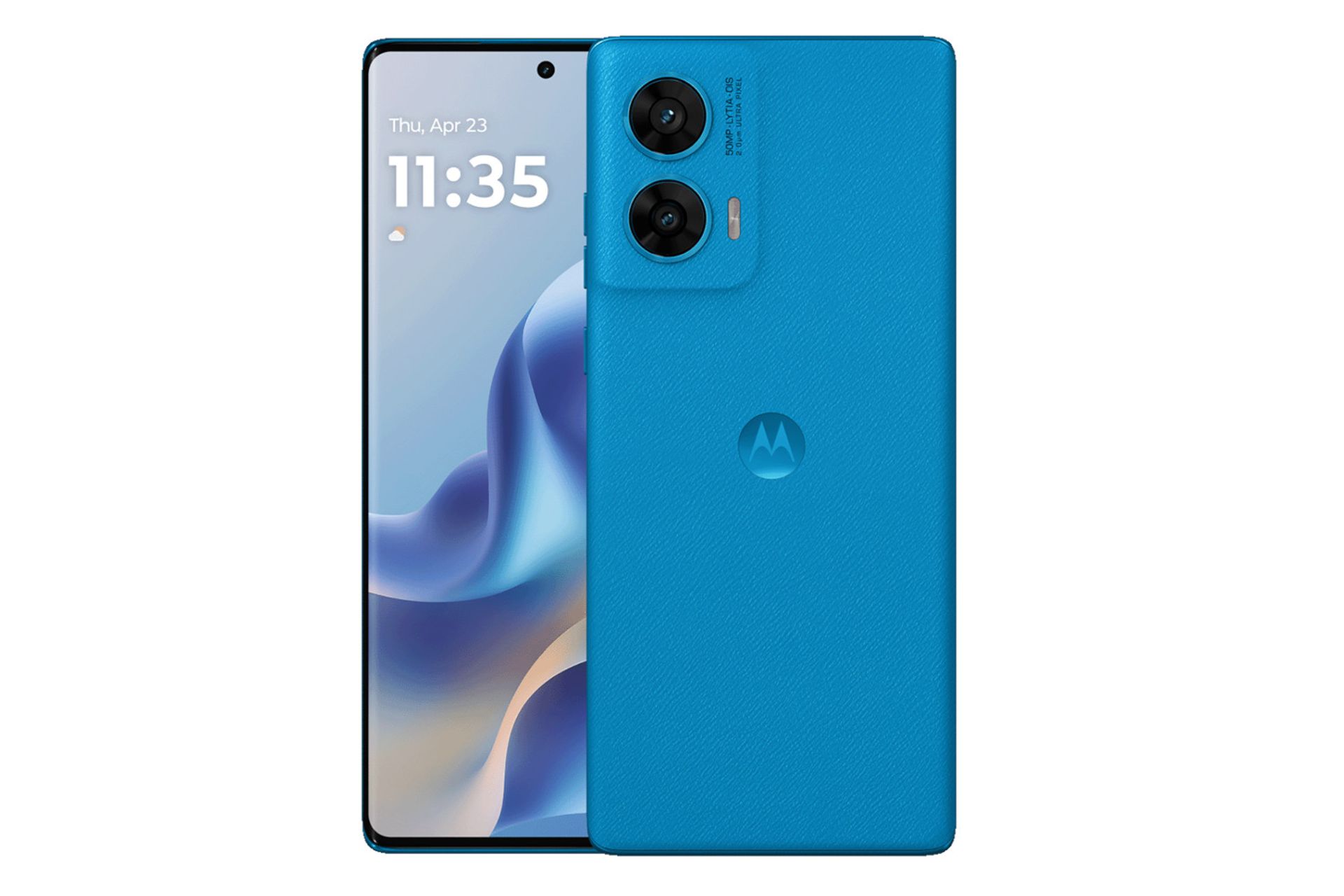 پنل جلو و پشت گوشی موبایل موتو G96 موتورولا آبی / Motorola Moto G96