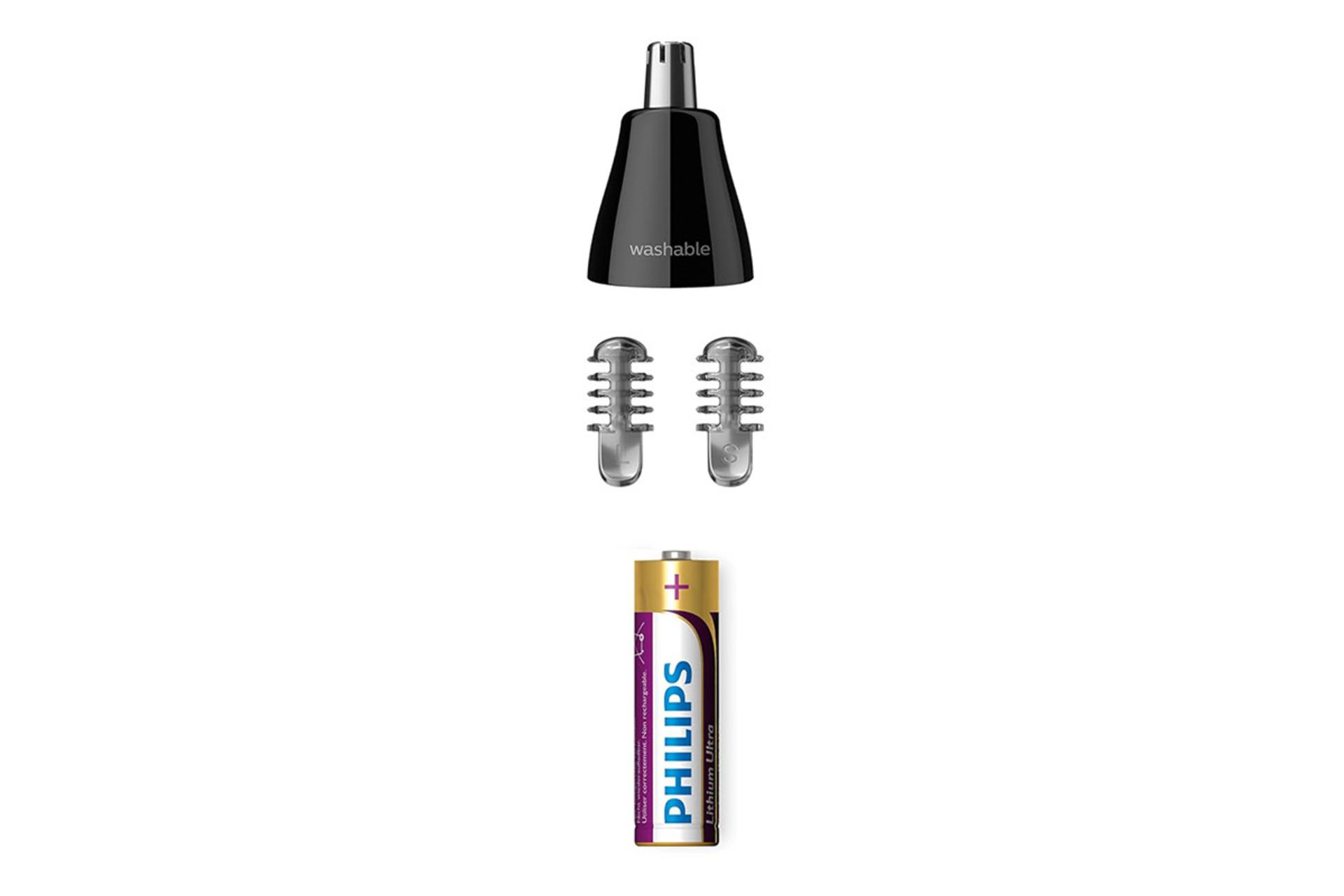 ماشین اصلاح فیلیپس Philips NT3600 نمای لوازم همراه