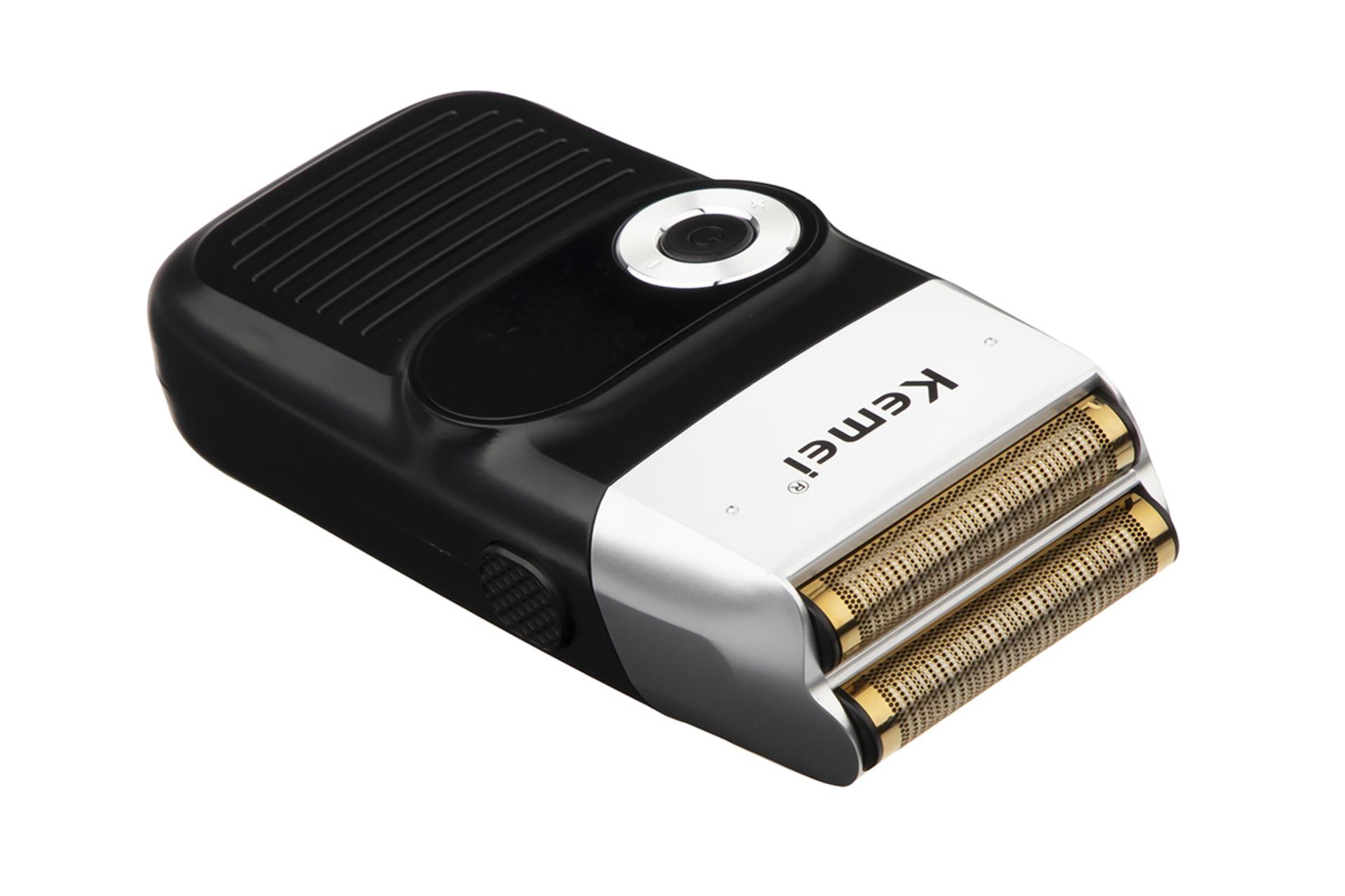 ماشین اصلاح کیمی Kemei KM-2026 نمای بالا و جانبی