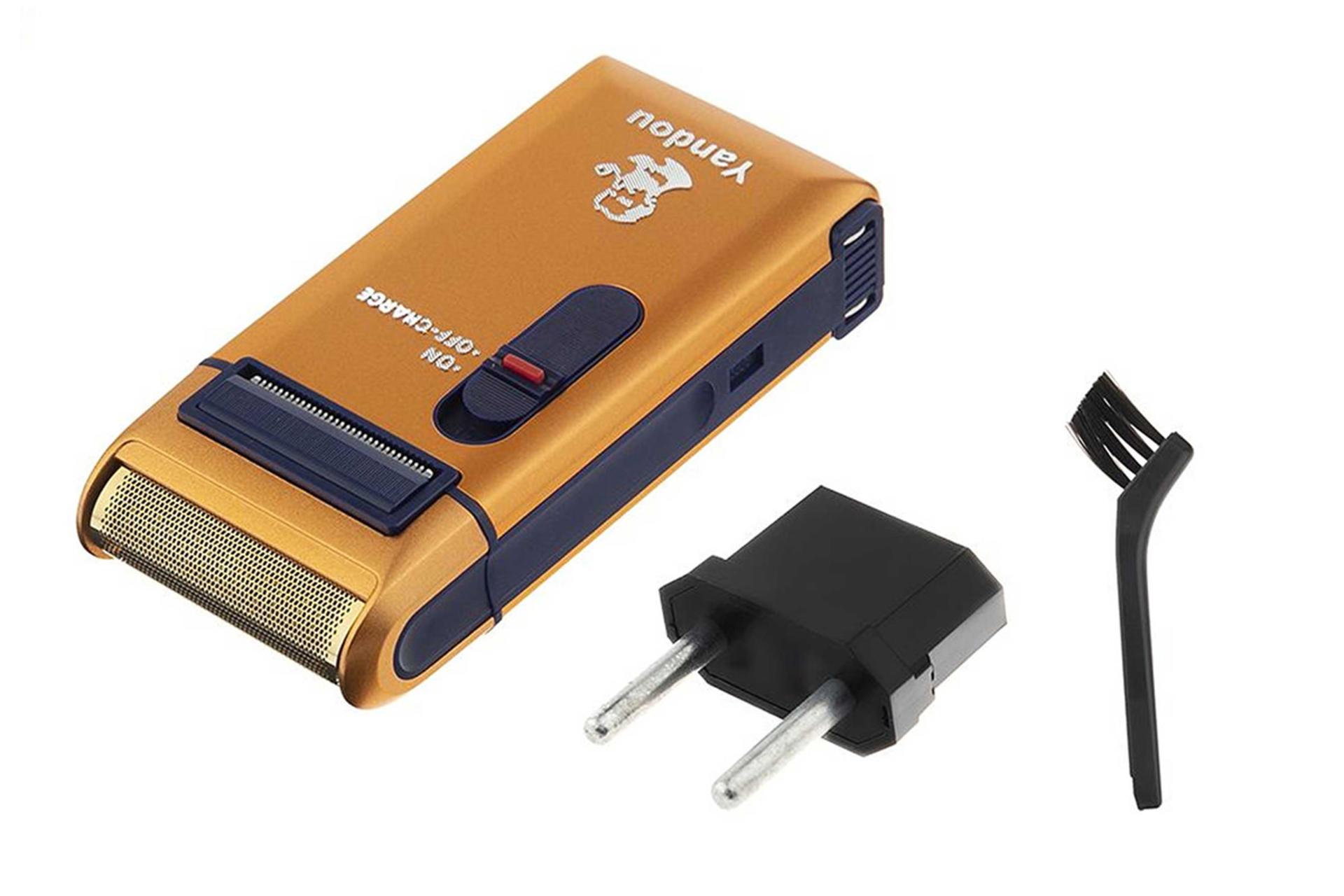 ماشین اصلاح یاندو Yandou SV-316U نمای لوازم همراه