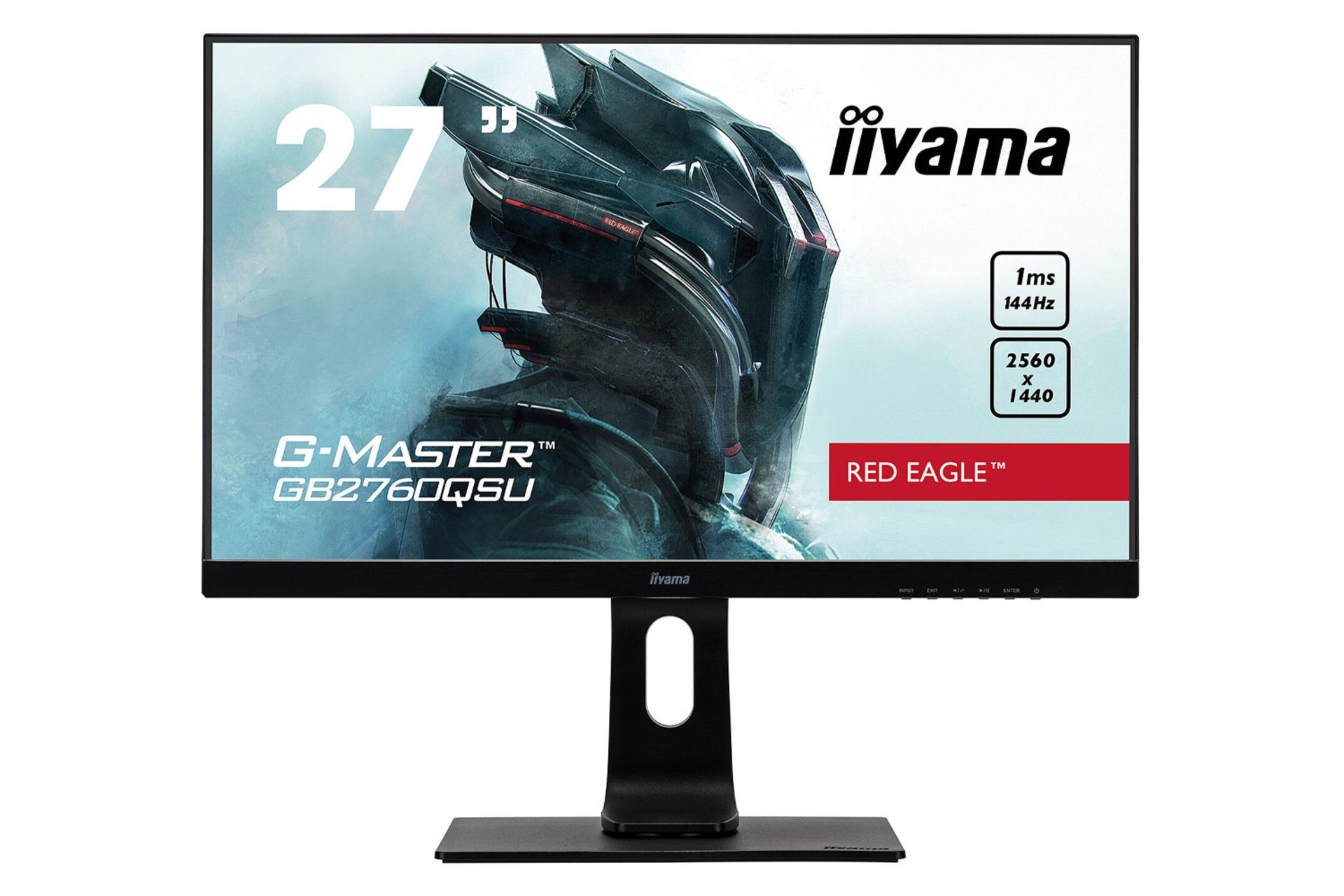 رزولوشن و کیفیت تصویر مانیتور ایاما 27 اینچ مدل G-MASTER GB2760QSU-B1