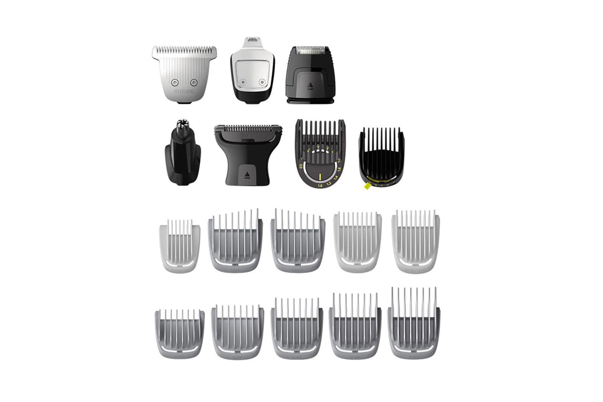 ماشین اصلاح فیلیپس Philips MG9510 نمای لوازم همراه