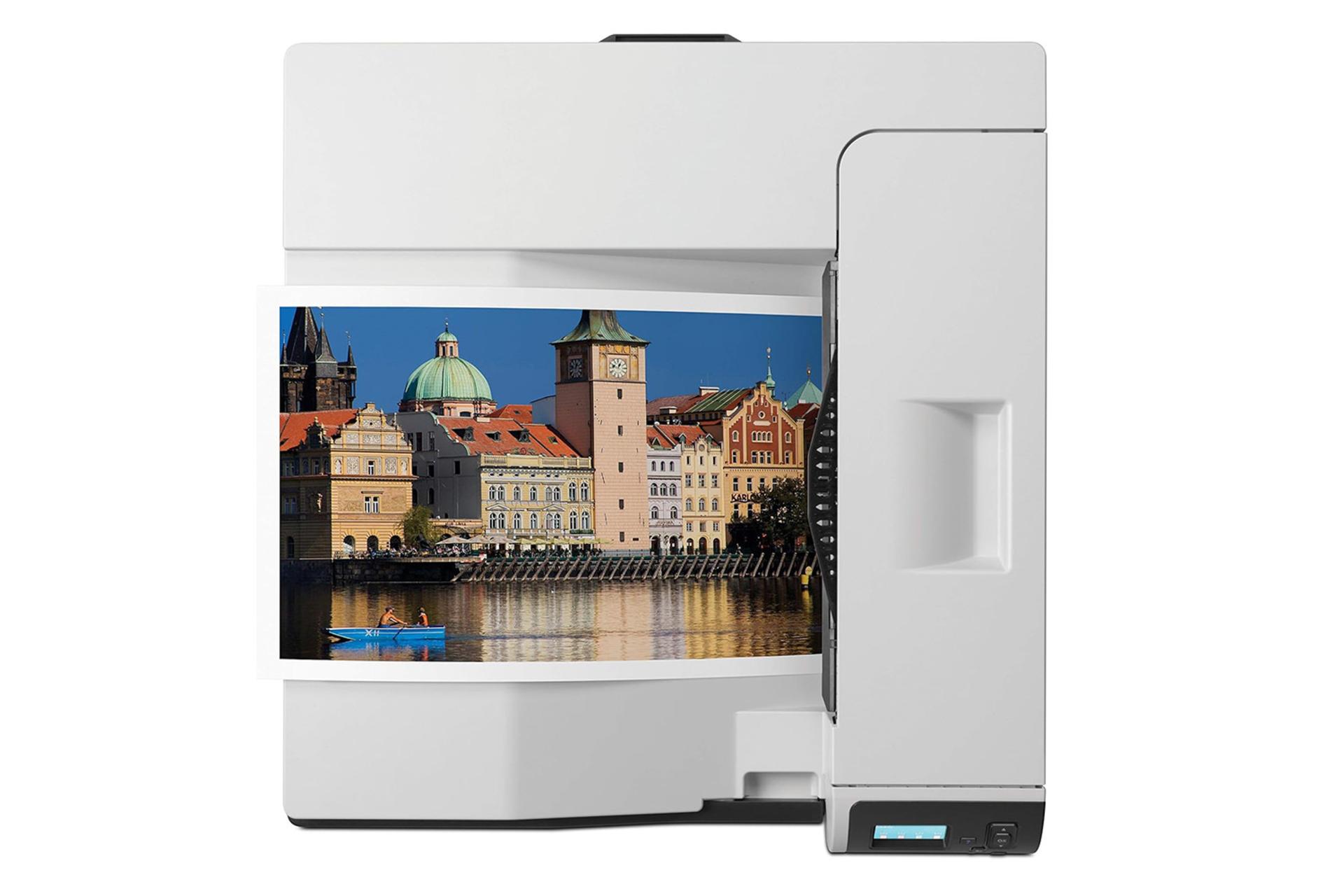 پرینتر اچ پی HP Color LaserJet Professional CP5525n نمای بالا