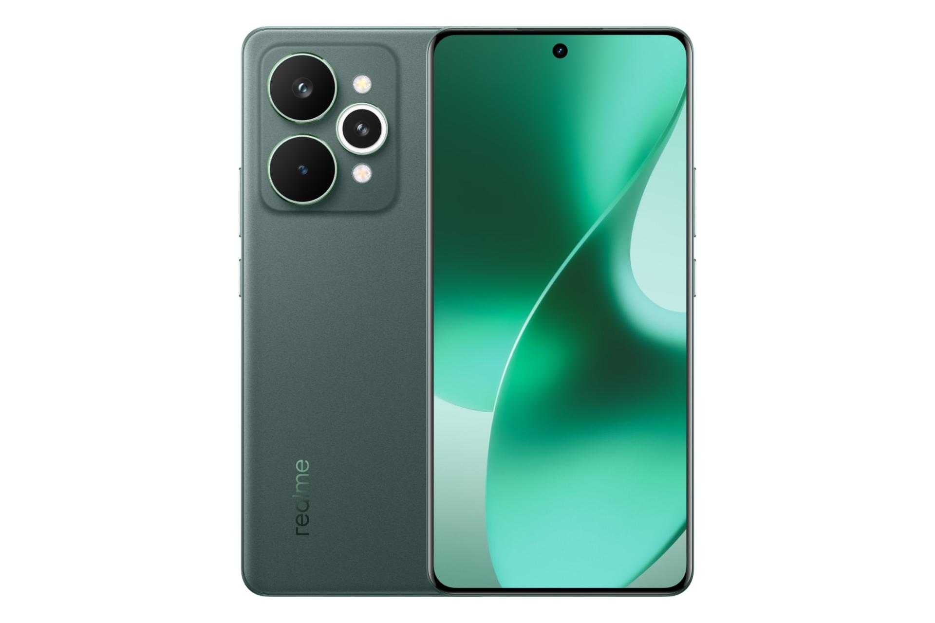 پنل جلو و پشت گوشی موبایل ریلمی 15 پرو سبز / Realme 15 Pro