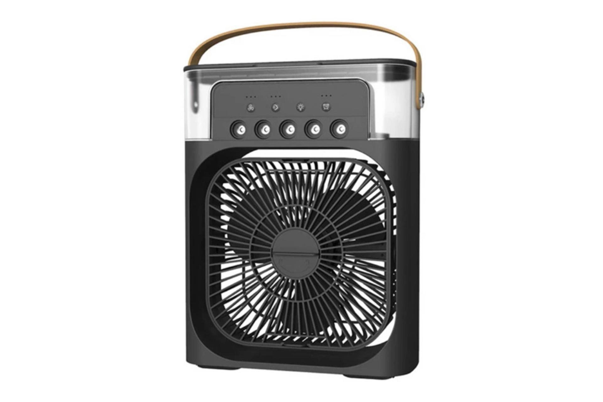 مرجع متخصصين ايران پنكه كوچك روميزي مدل مه پاش Mini Mist Fan Air cooler