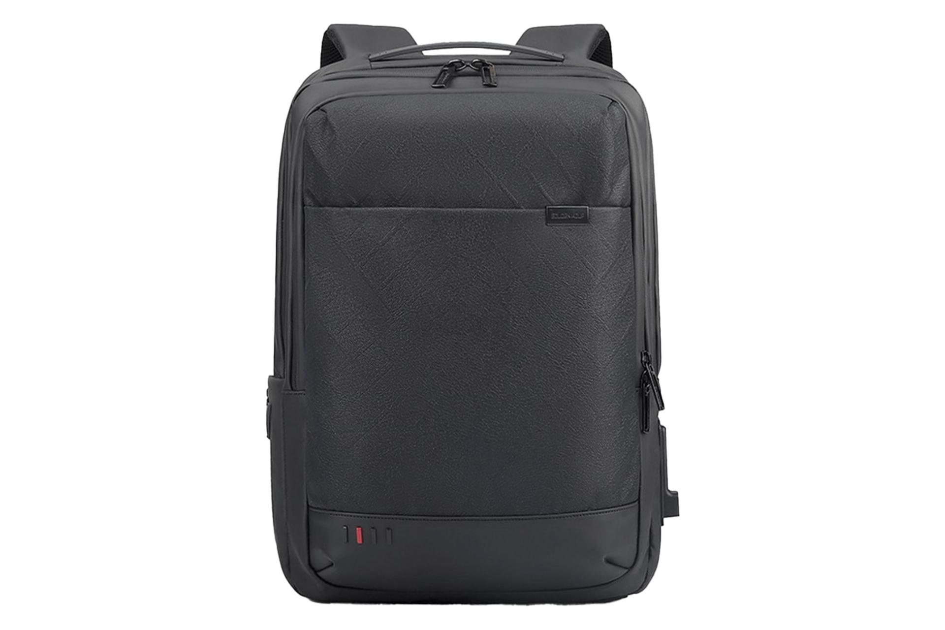 نمای جلوی کوله پشتی لپ تاپ آرکتیک هانتر B00328 مناسب 15.6 اینچ با نمایش لوگو و دسته