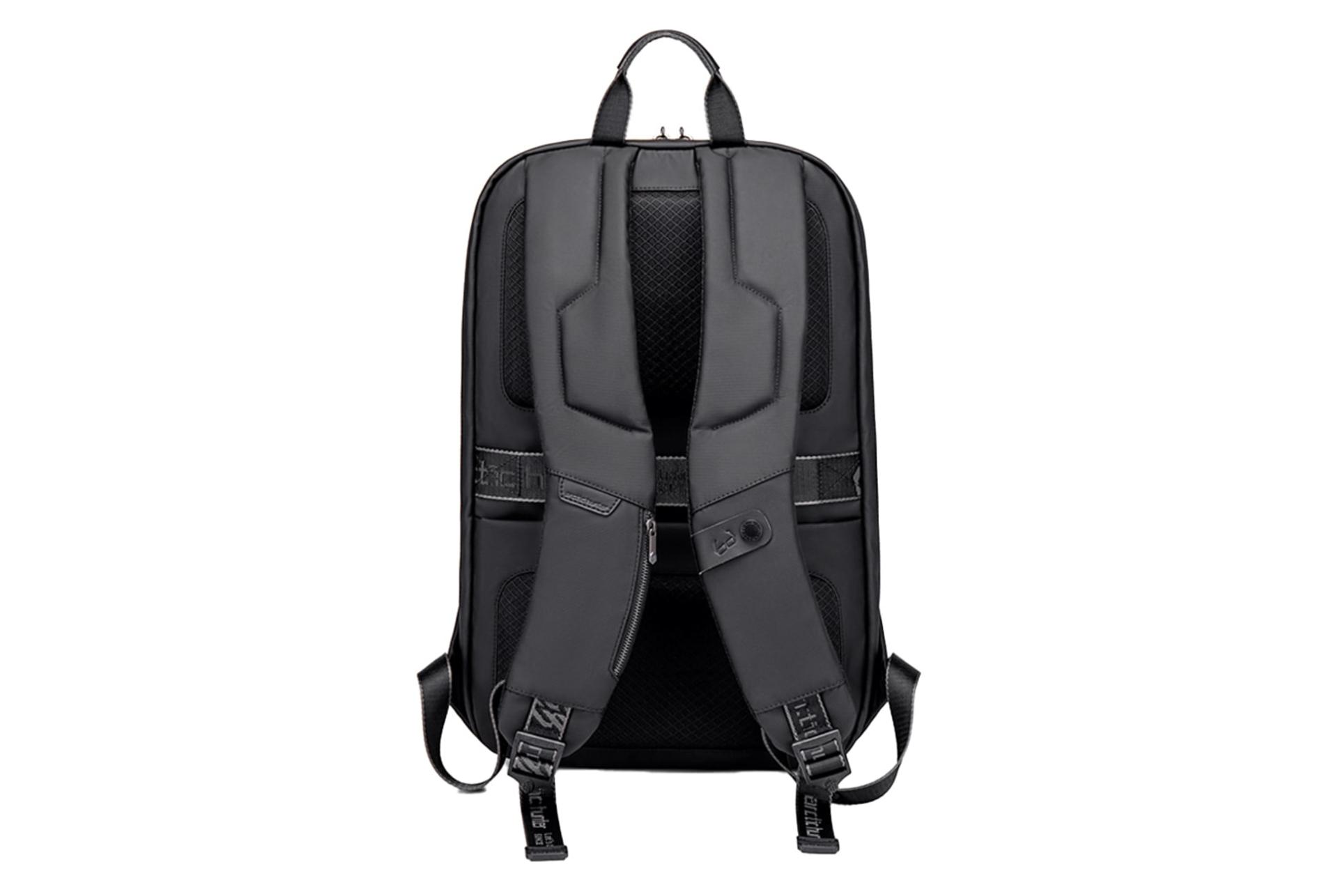 نمای پشت کوله پشتی لپ تاپ آرکتیک هانتر B00451 مناسب 15.6 اینچ با نمایش بندها