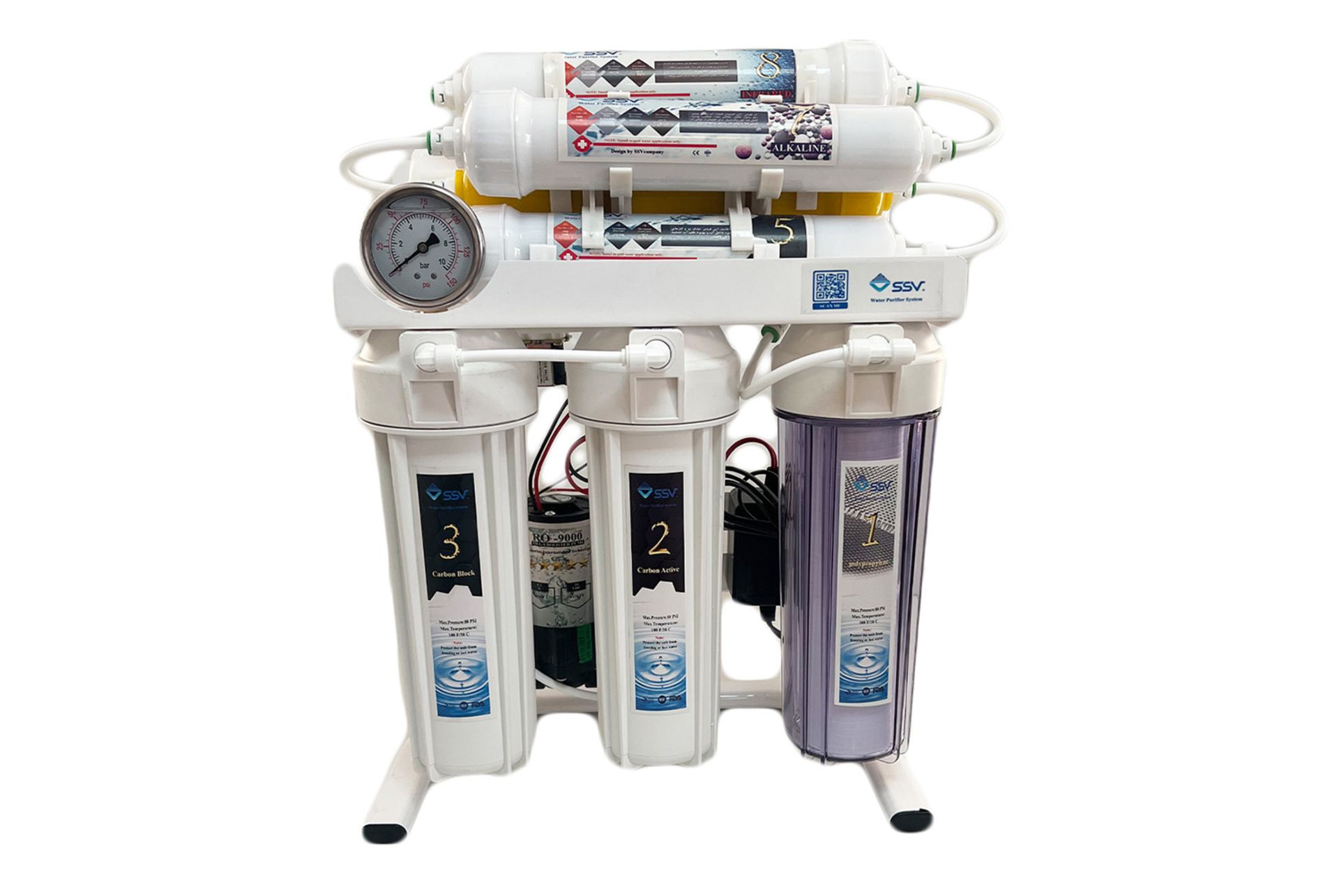 دستگاه تصفیه آب اس اس وی SSV SuperTec X800