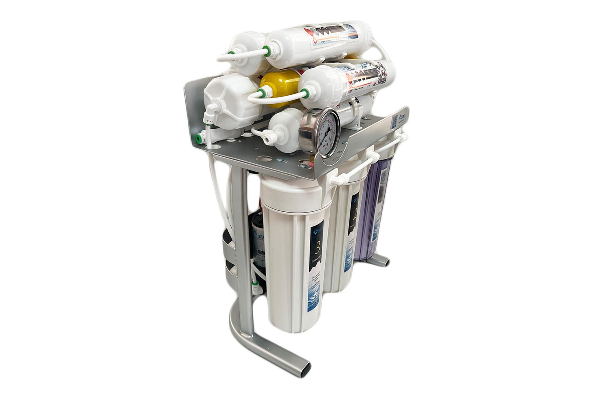 نمای کناری دستگاه تصفیه آب اس اس وی SSV SuperSpring 2W X1000