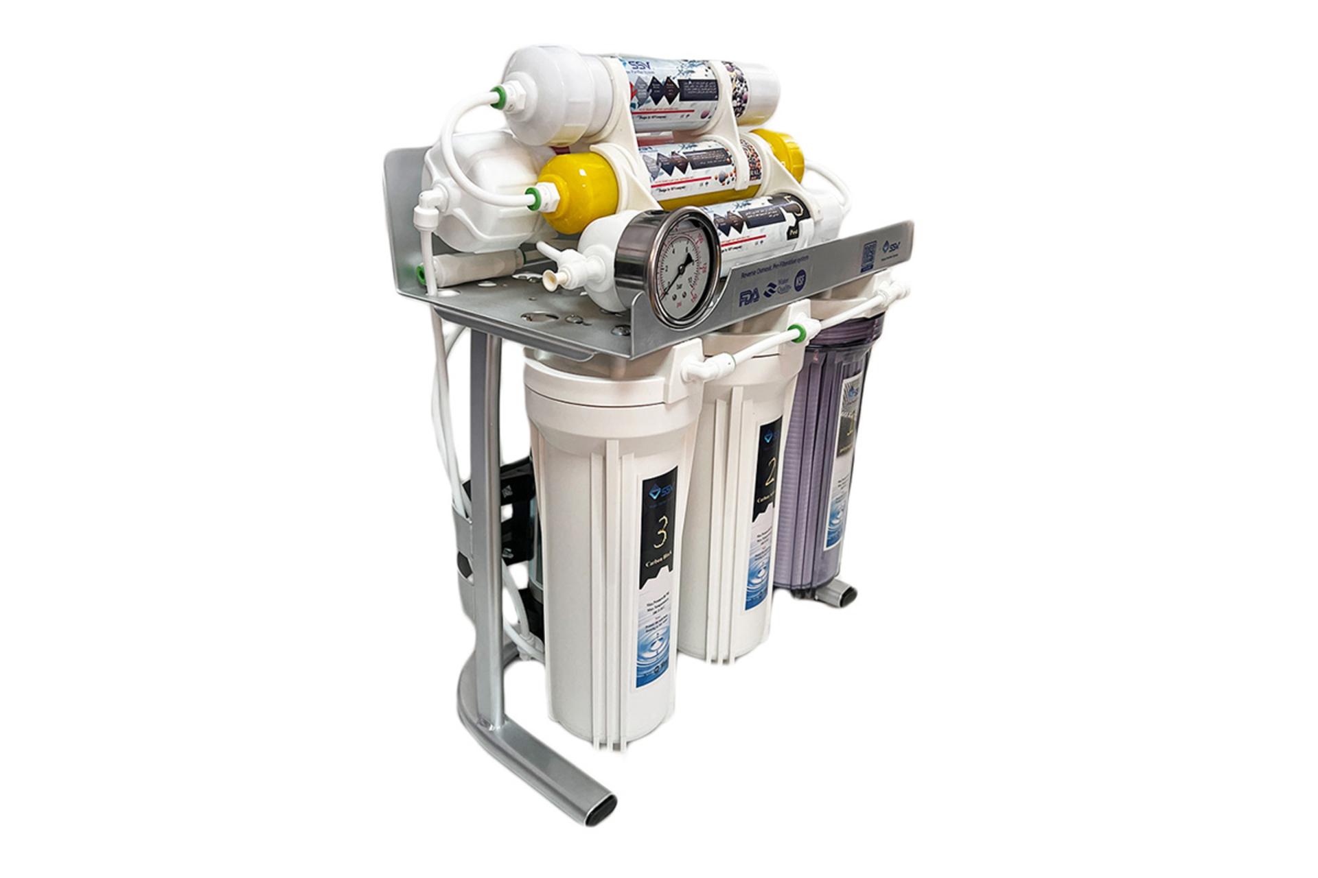 نمای کناری دستگاه تصفیه آب اس اس وی SSV MaxSpring X700