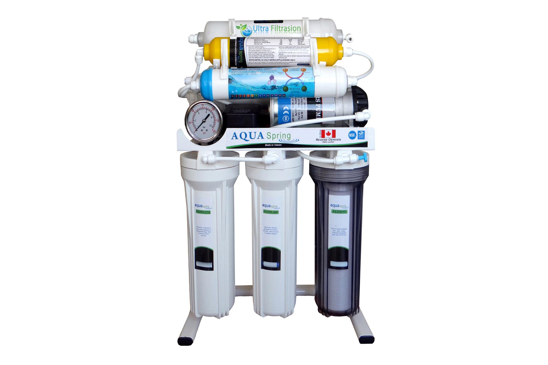 مرجع متخصصين ايران دستگاه تصفيه آب آكوا اسپرينگ AQUA Spring NF8500