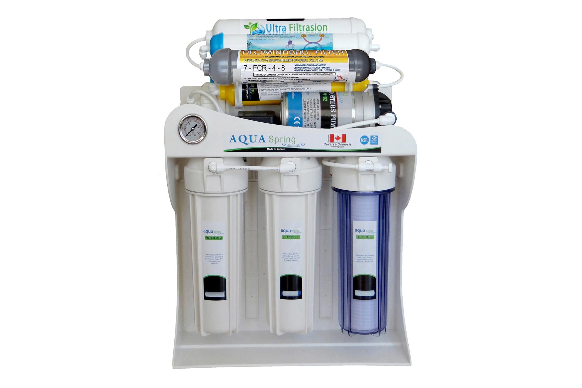 مرجع متخصصين ايران دستگاه تصفيه آب آكوا اسپرينگ AQUA Spring RO SF5660