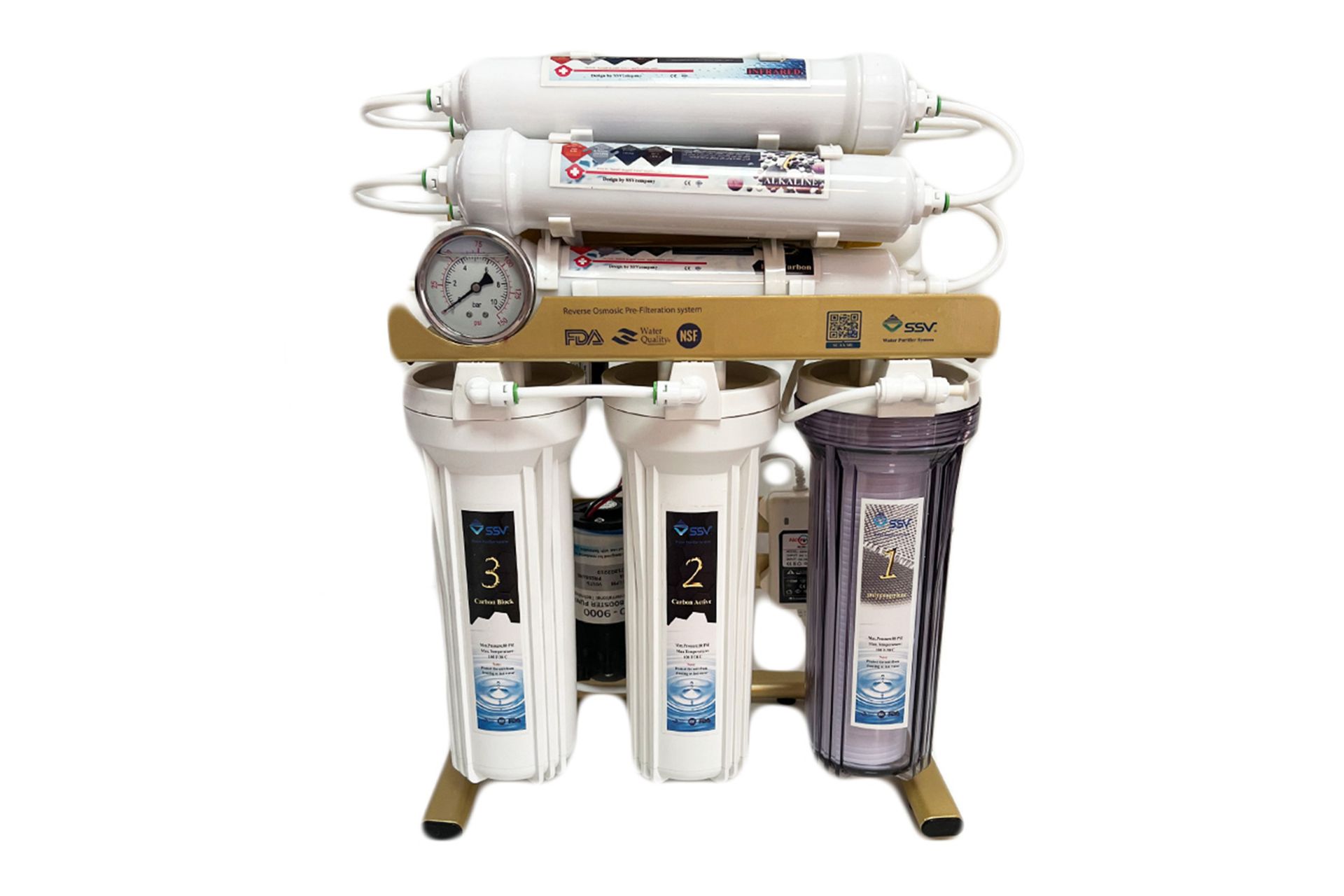 دستگاه تصفیه آب اس اس وی SSV MaxGold 2W X1150