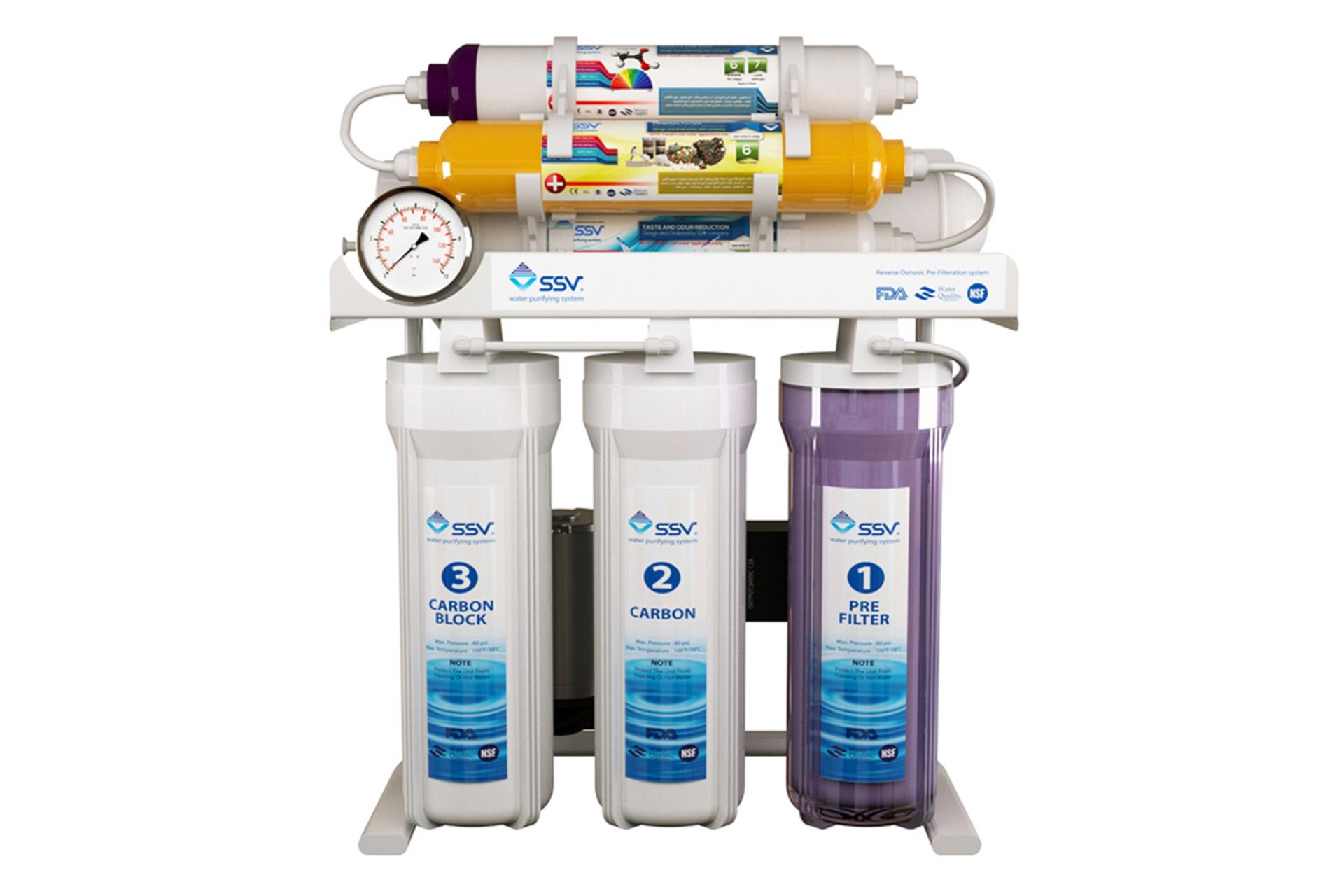 دستگاه تصفیه آب اس اس وی SSV MaxTec X700