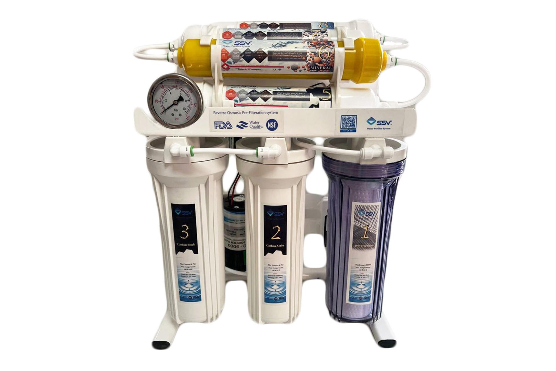 دستگاه تصفیه آب اس اس وی SSV MaxTec X800