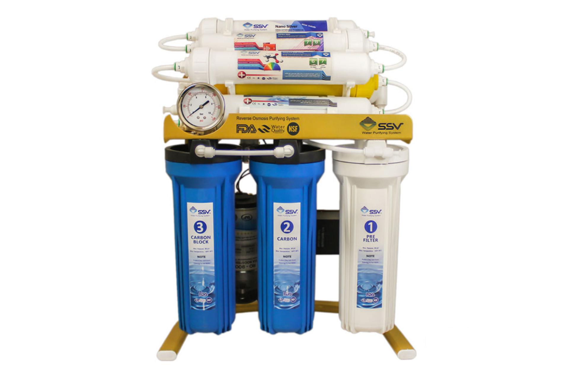 دستگاه تصفیه آب اس اس وی SSV GoldenBlue 2W X1050
