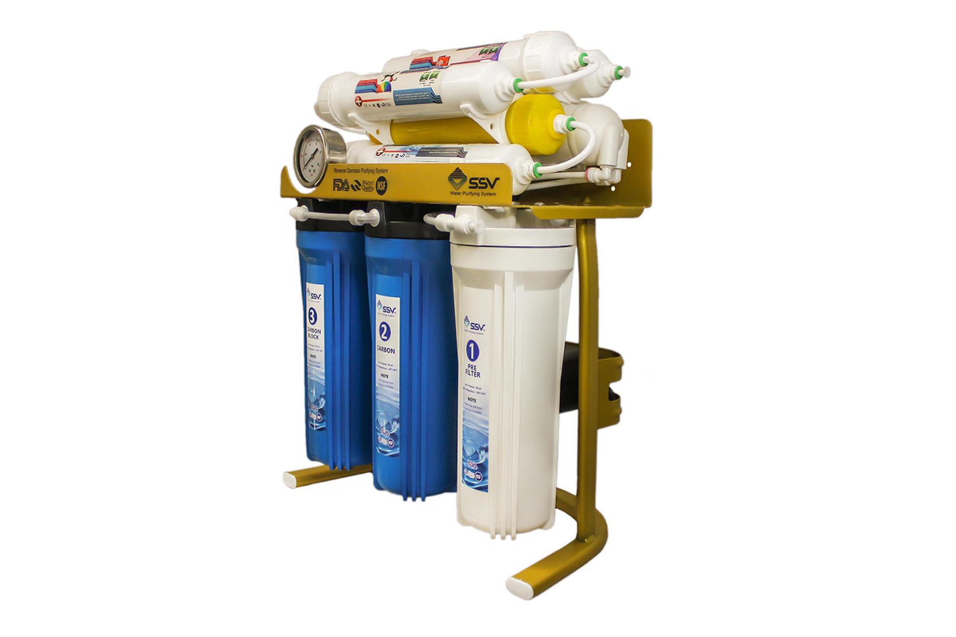 جعبه دستگاه تصفیه آب اس اس وی SSV GoldenBlue 2W X1050