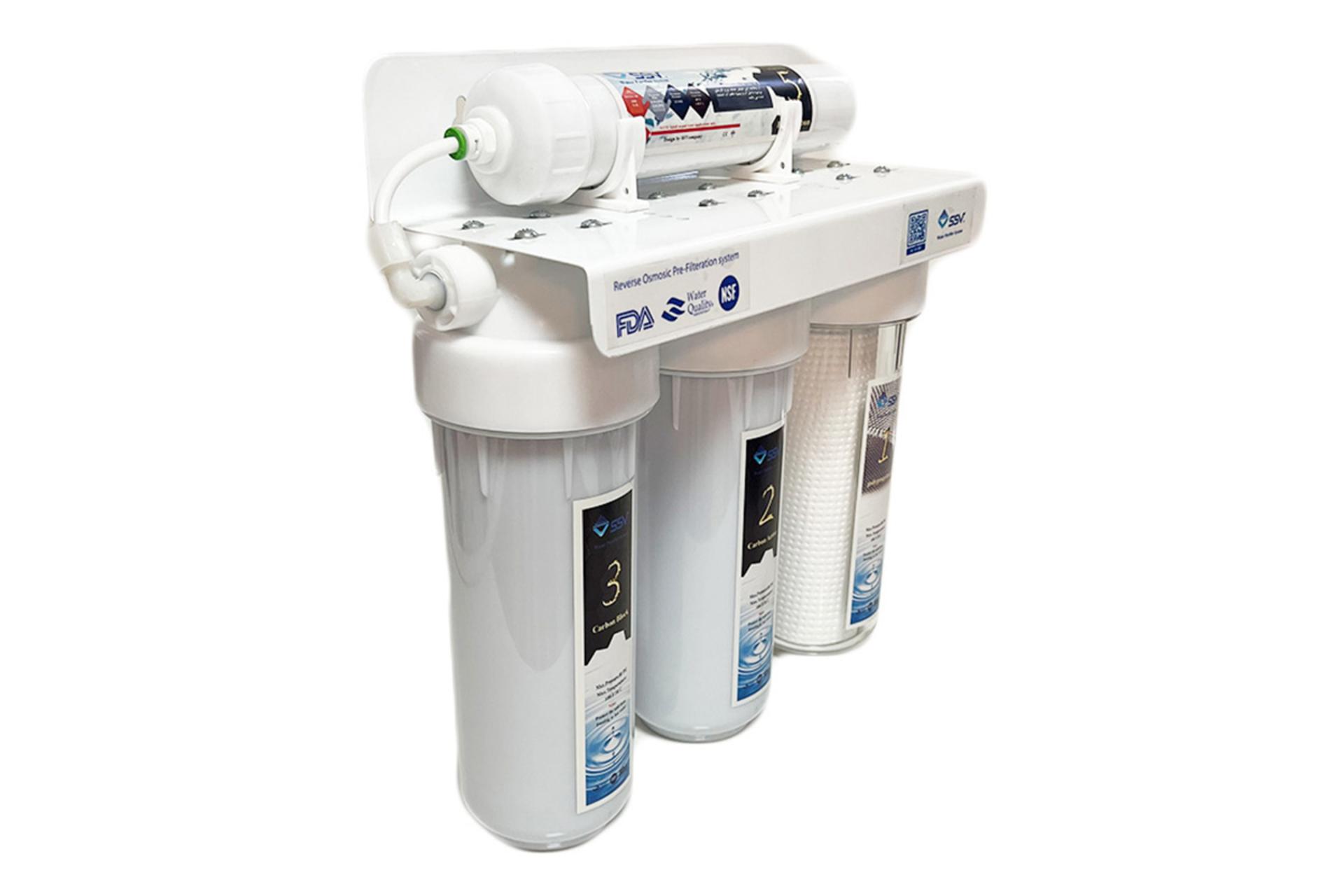 نمای کناری دستگاه تصفیه آب اس اس وی SSV UltraJet X400