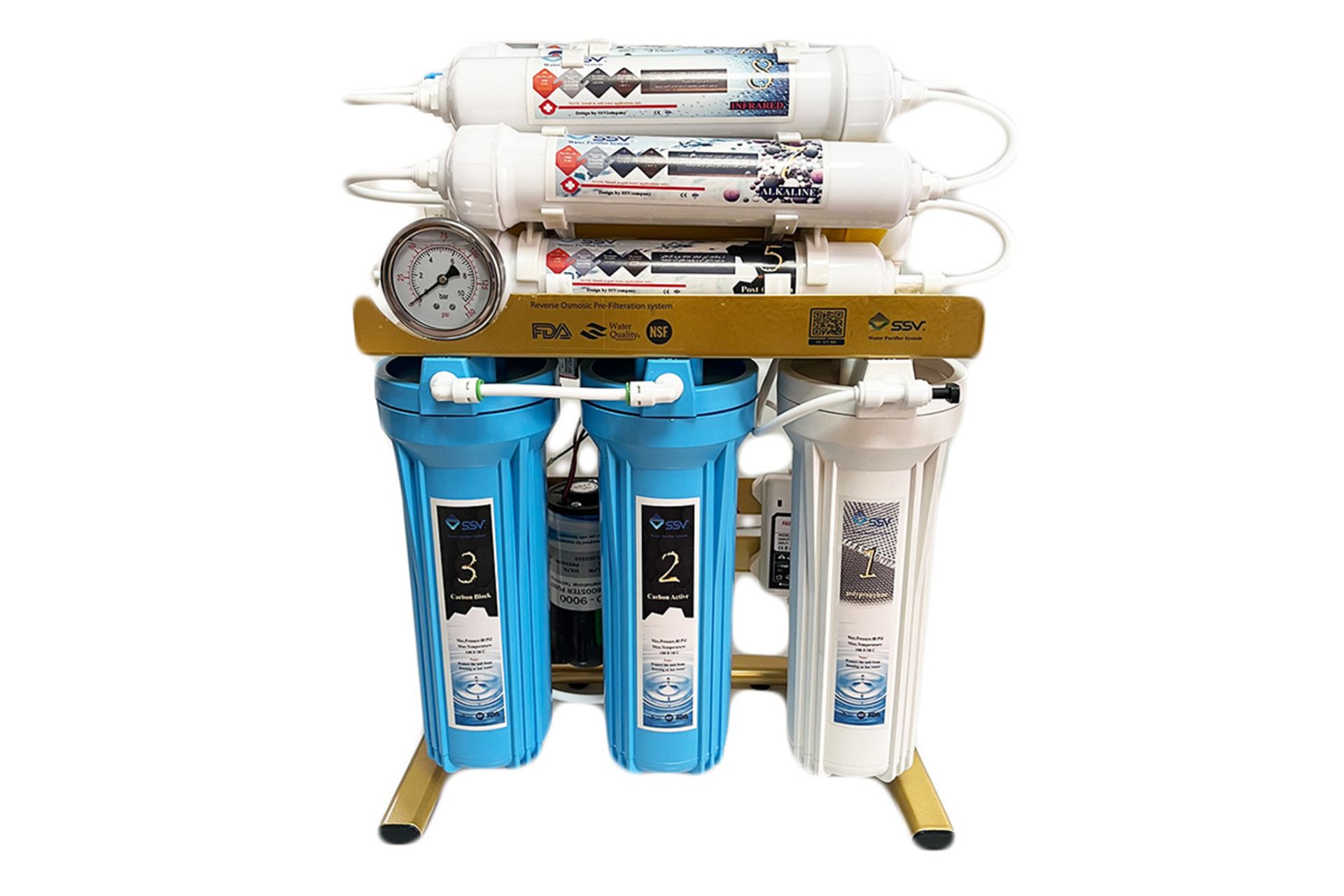 دستگاه تصفیه آب اس اس وی SSV GoldenBlue X1150