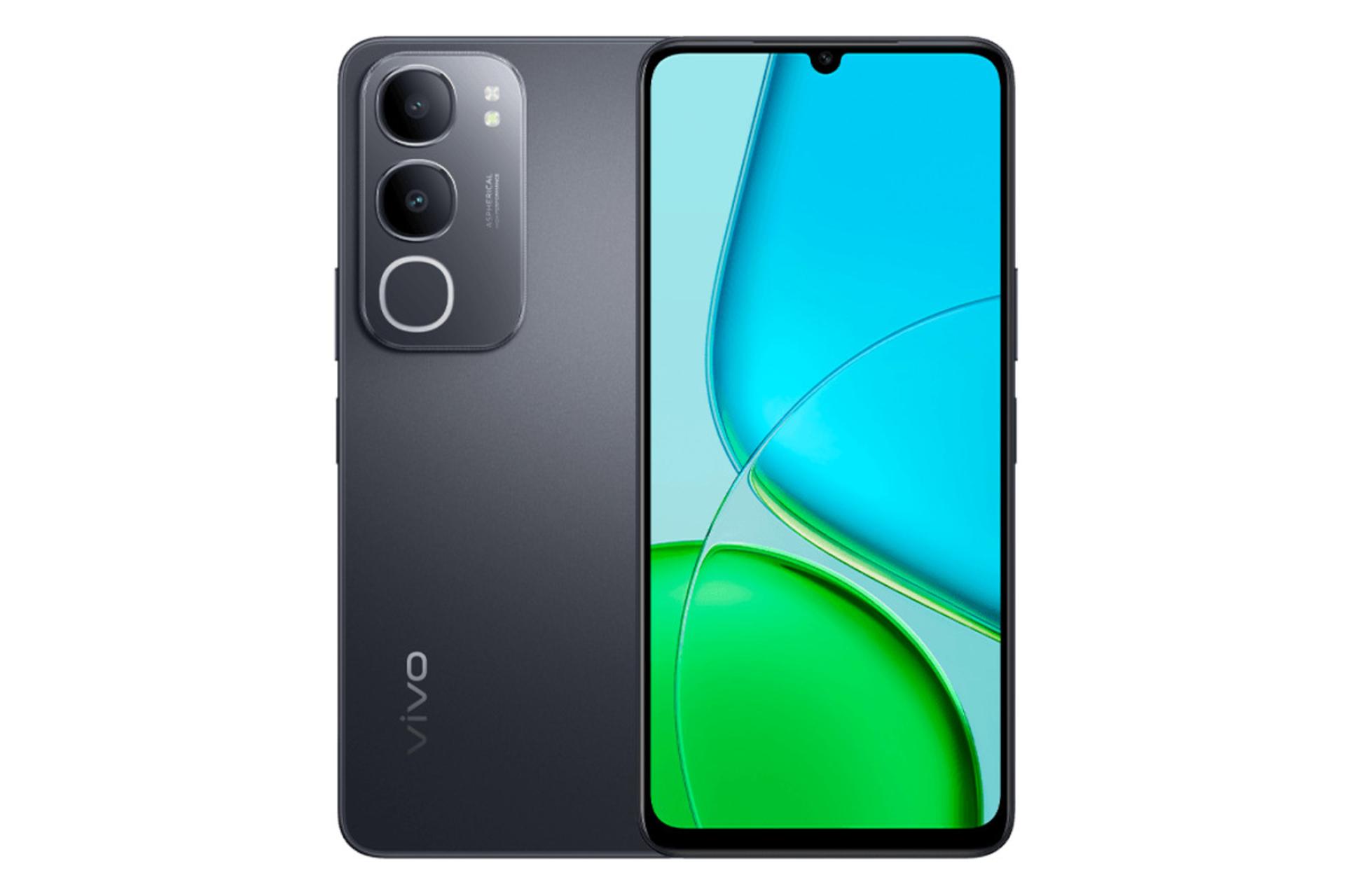 پنل جلو و پشت گوشی موبایل Y50 5G ویوو نسخه چین مشکی / vivo Y50 5G China