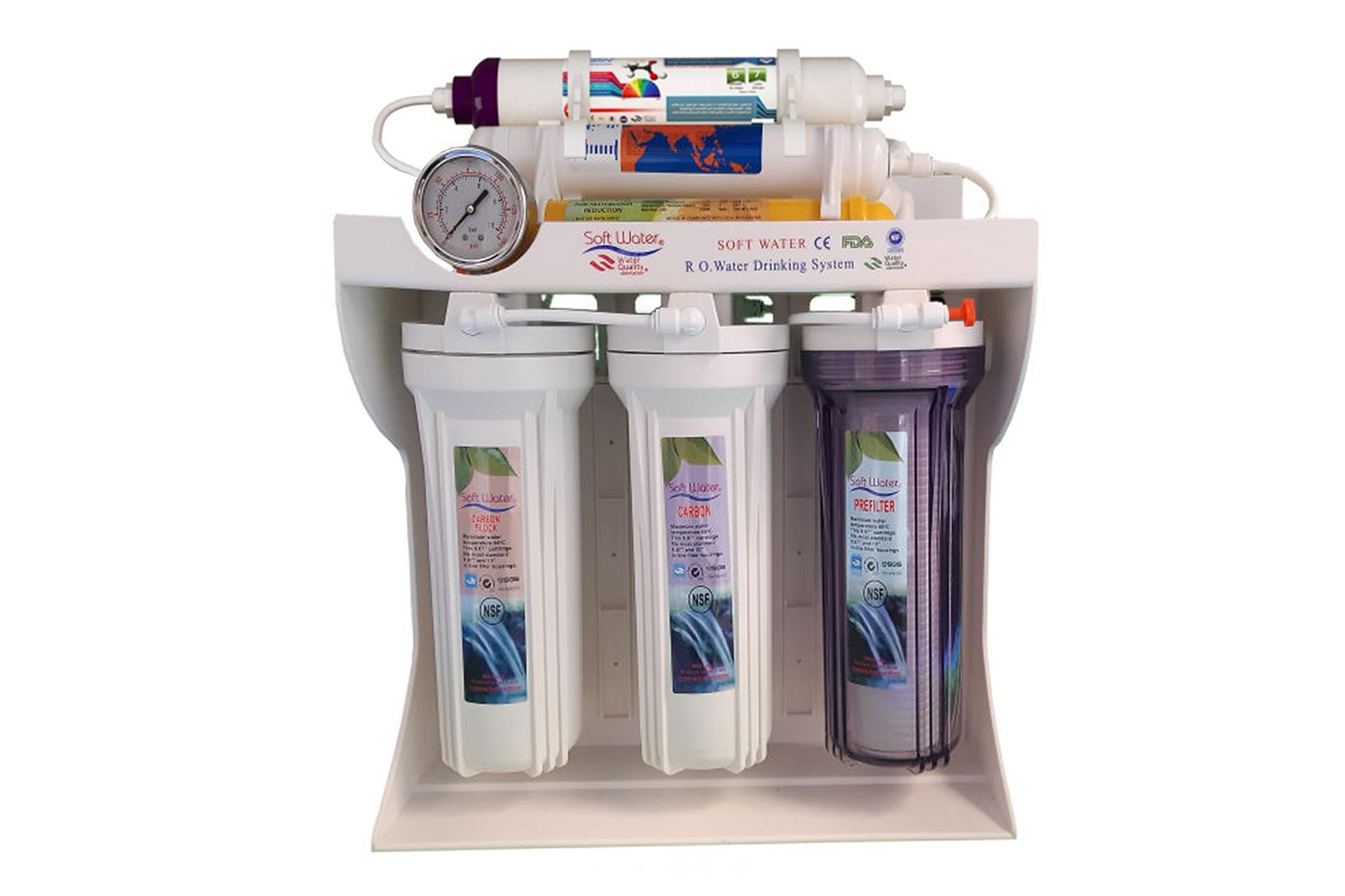 مرجع متخصصين ايران دستگاه تصفيه آب سافت واتر SOFT WATER Hajibashi-x800