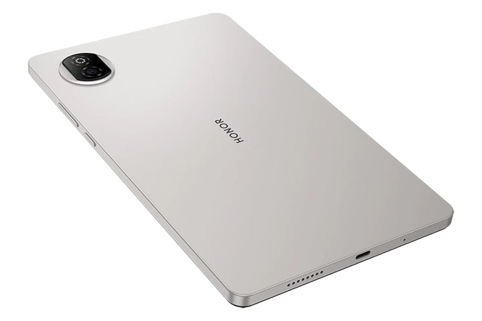 نمای نیمرخ پنل پشت تبلت آنر پد X7  با نمایش لبه سمت راست و پایین